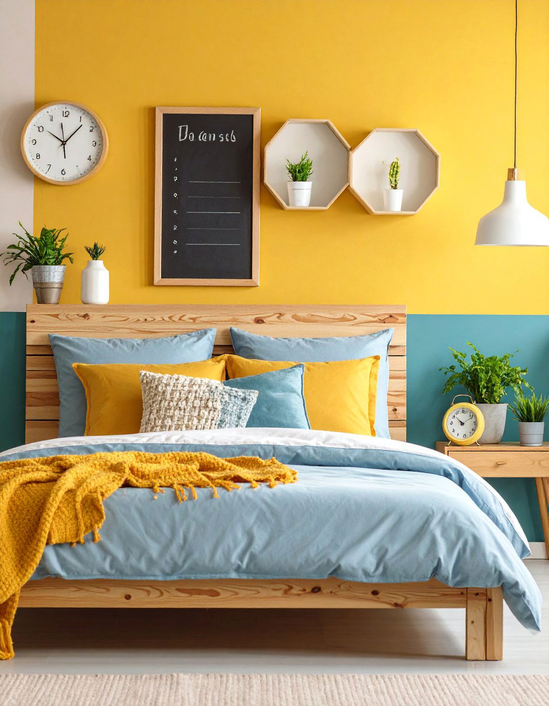 Bedroom Daily Schedule Chalkboard - 25 Chalkboard Ideas