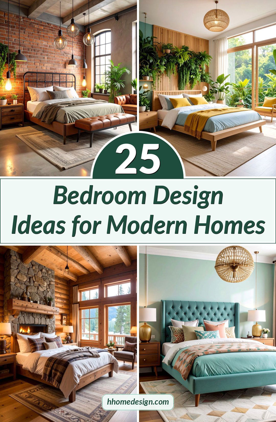 25 Bedroom Design Ideas for Modern Homes