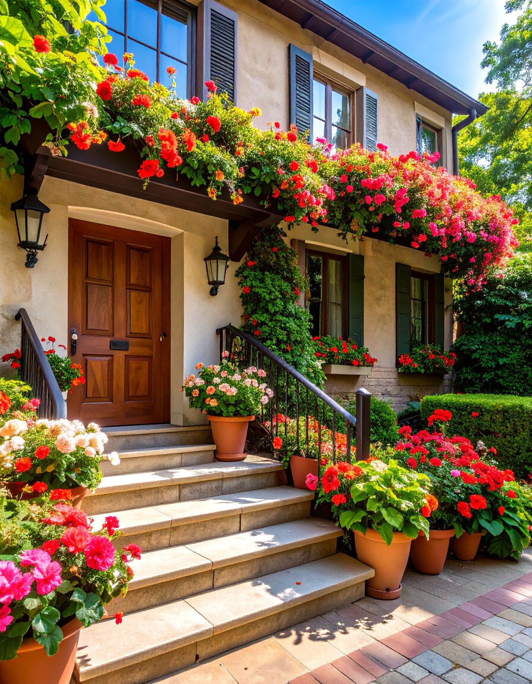 Begonia Shade Flowering Elegance - 25 Front Door Plants