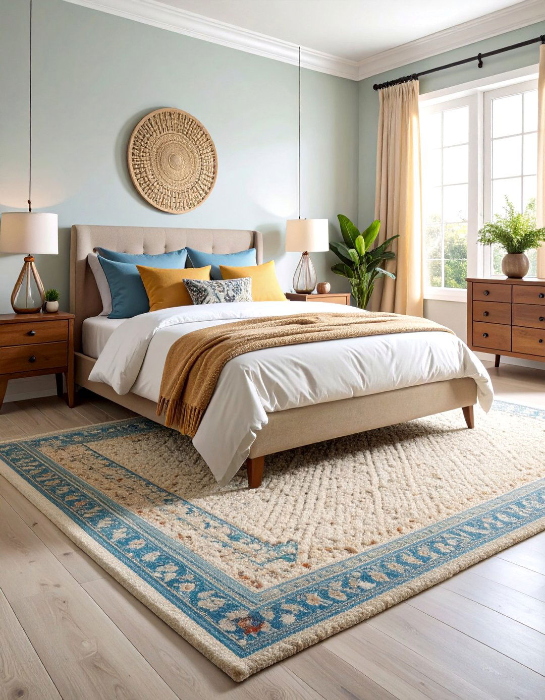 Berber Flecked Pattern Carpet - 25 Bedroom Carpet Ideas