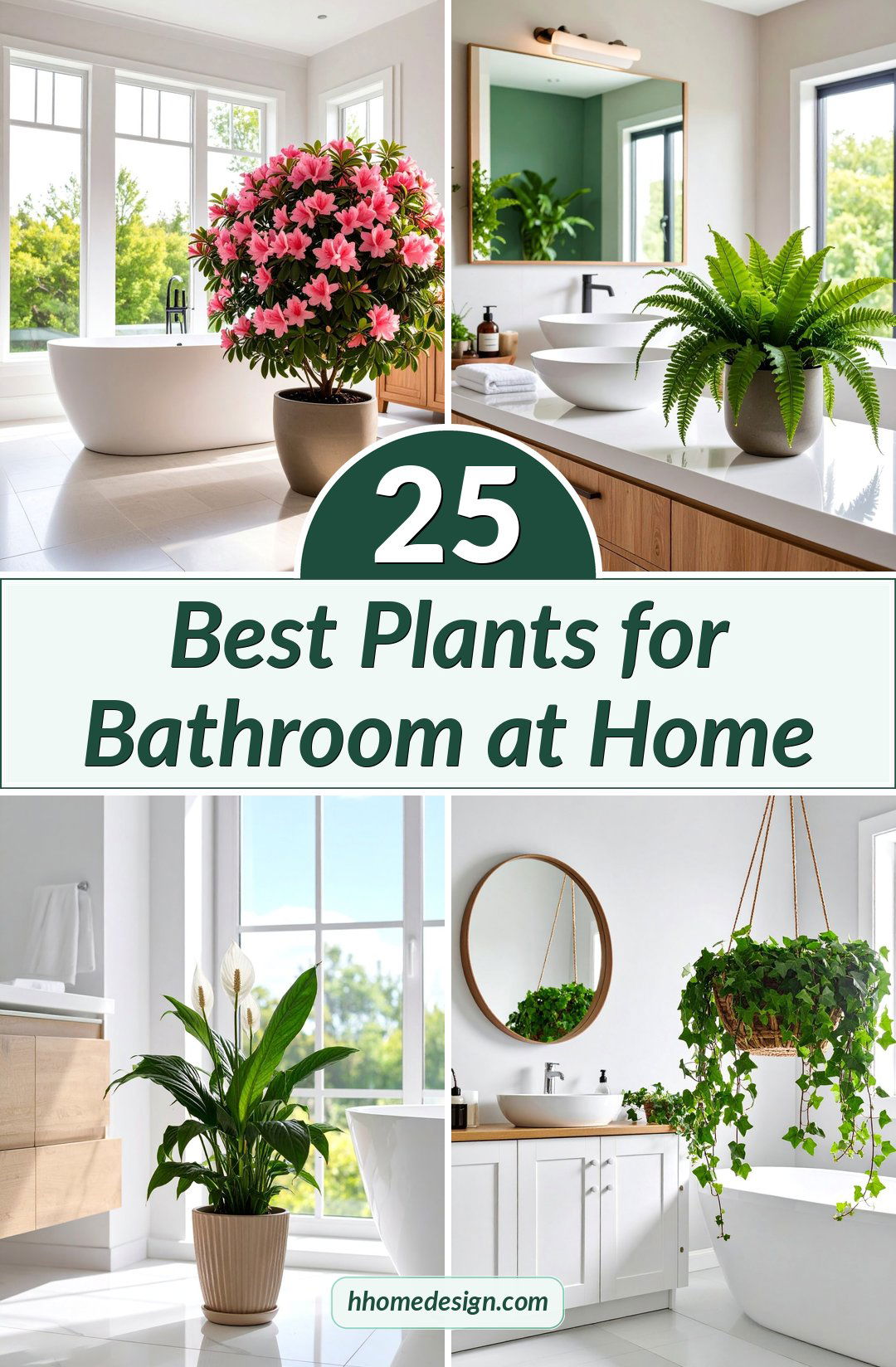 25 Best Plants for Bathroom at Home