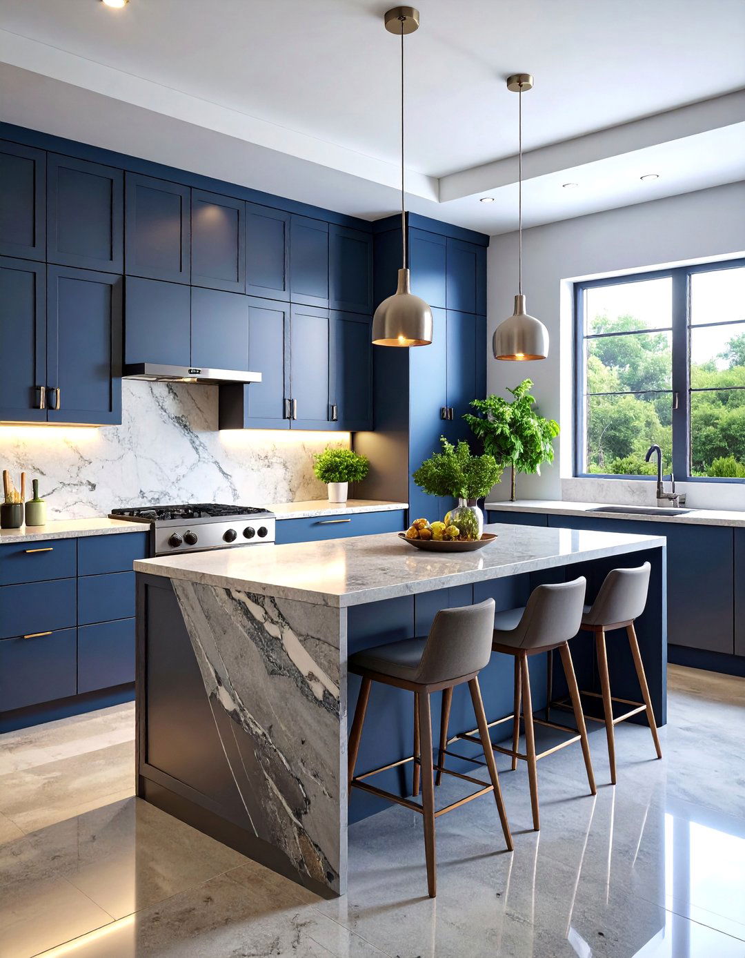 Bianco Pepper Quartz Countertops with Oak Cabinets - 25 what color countertops go with oak cabinets