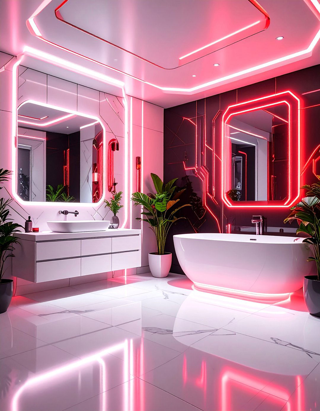 Big Hero Tech Innovation Bathroom - 25 Disney Bathroom Ideas