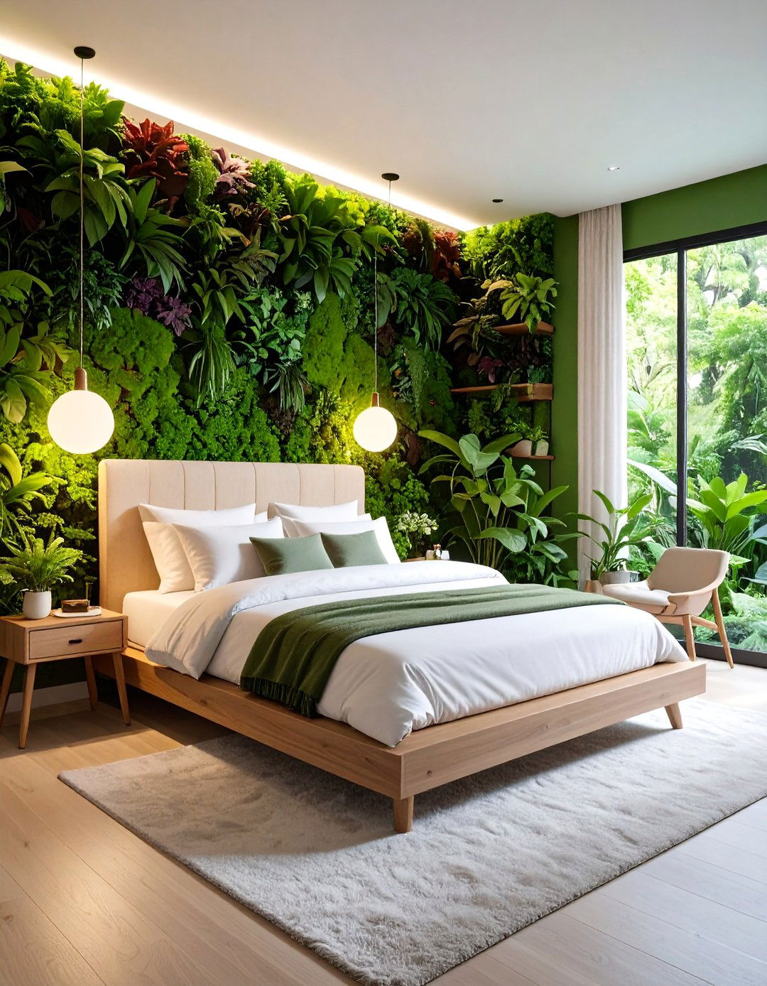 Bio Integrated Living Ecosystem Bedroom - 25 2100s Room Ideas