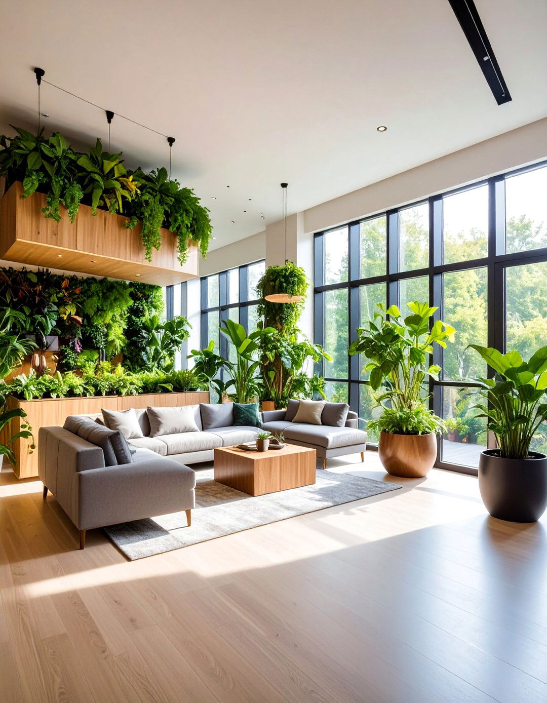 Biophilic Contemporary Living Spaces - 25 Contemporary Interior Design Style Ideas