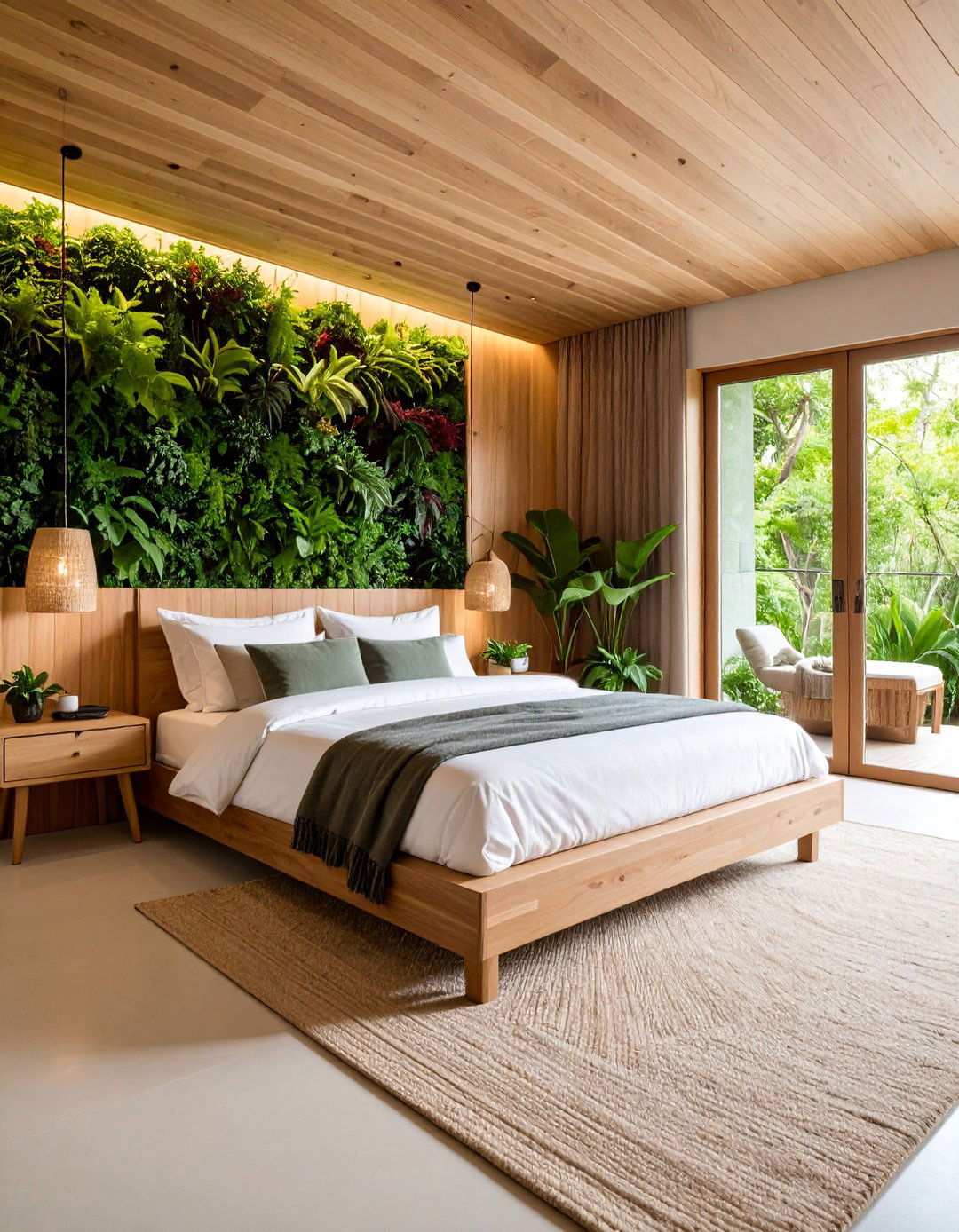 Biophilic Natural Sanctuary - 25 Aesthetic Room Ideas