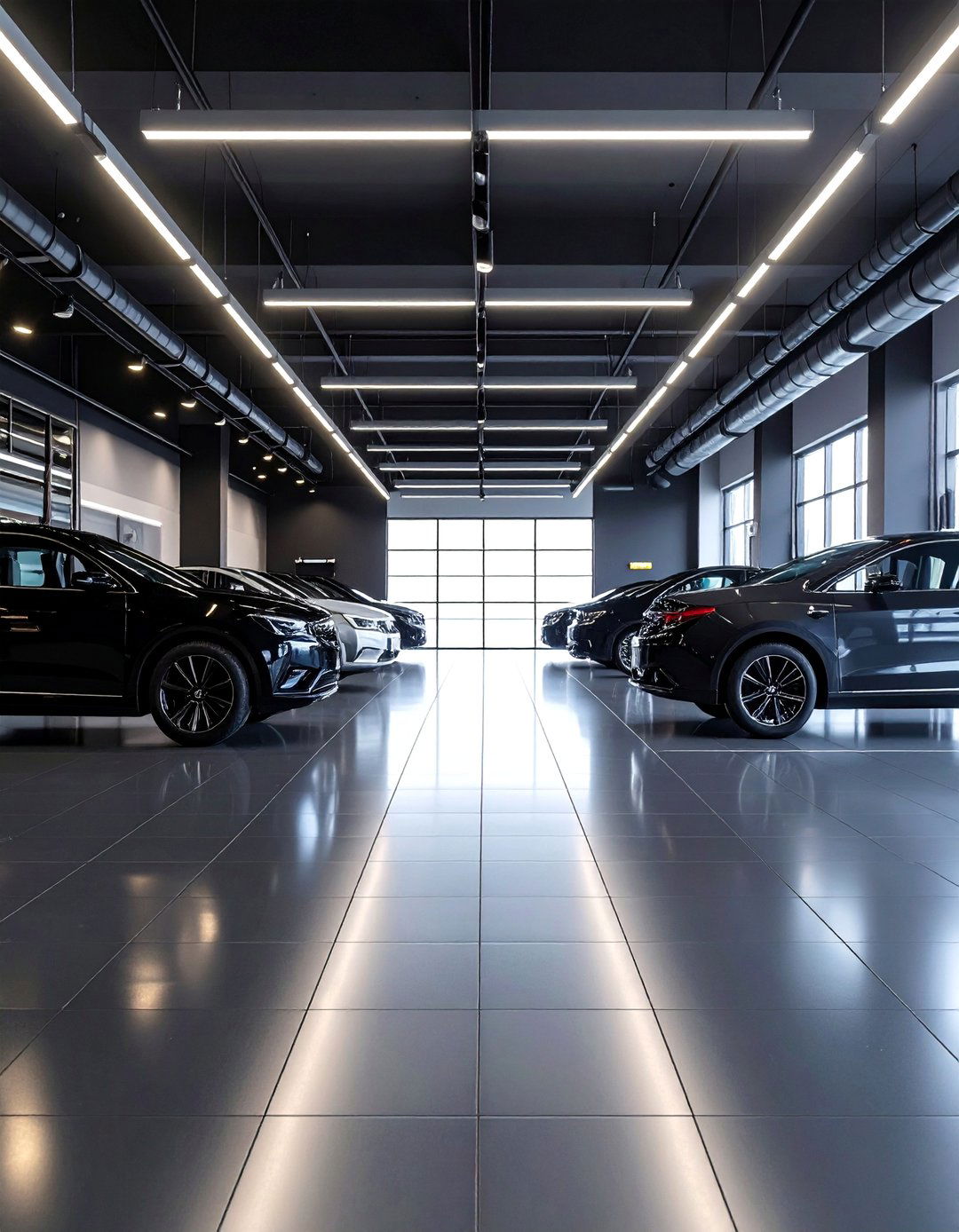 Black Automotive Showcase - 25 Black Man Cave Ideas