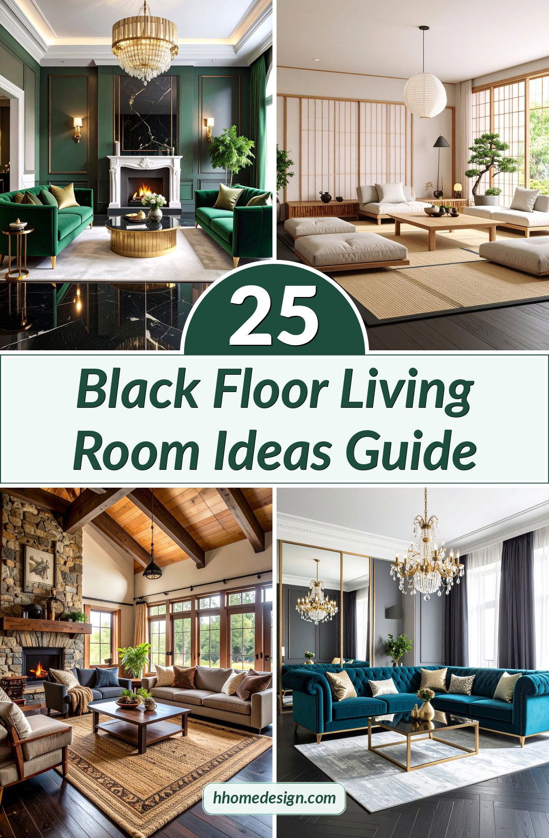 25 Black Floor Living Room Ideas Guide