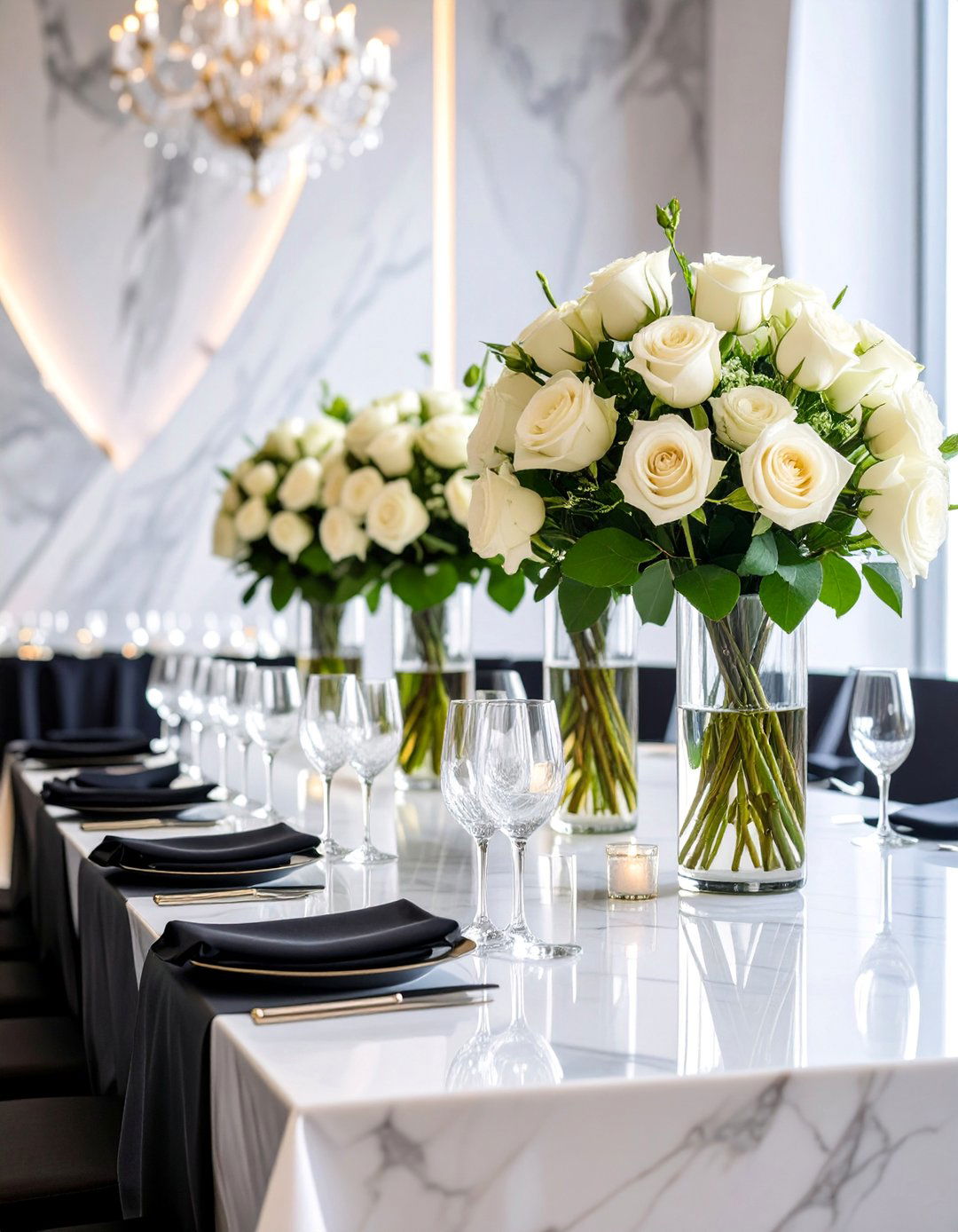Black Tie Formal Wedding - 25 Black-Themed Wedding Ideas