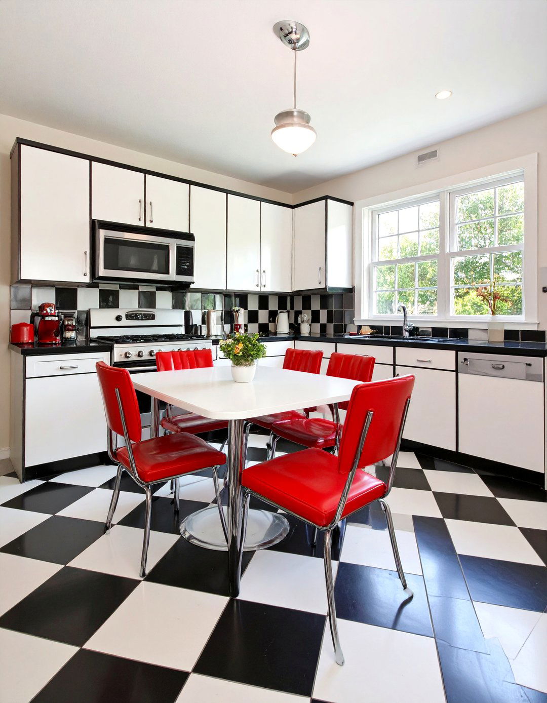 Black and White Checkerboard s Kitchen - 25 1980s Kitchen Ideas