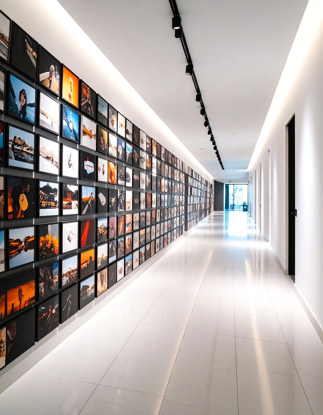 Black and White Gallery Grid - 25 Photo Wall Ideas