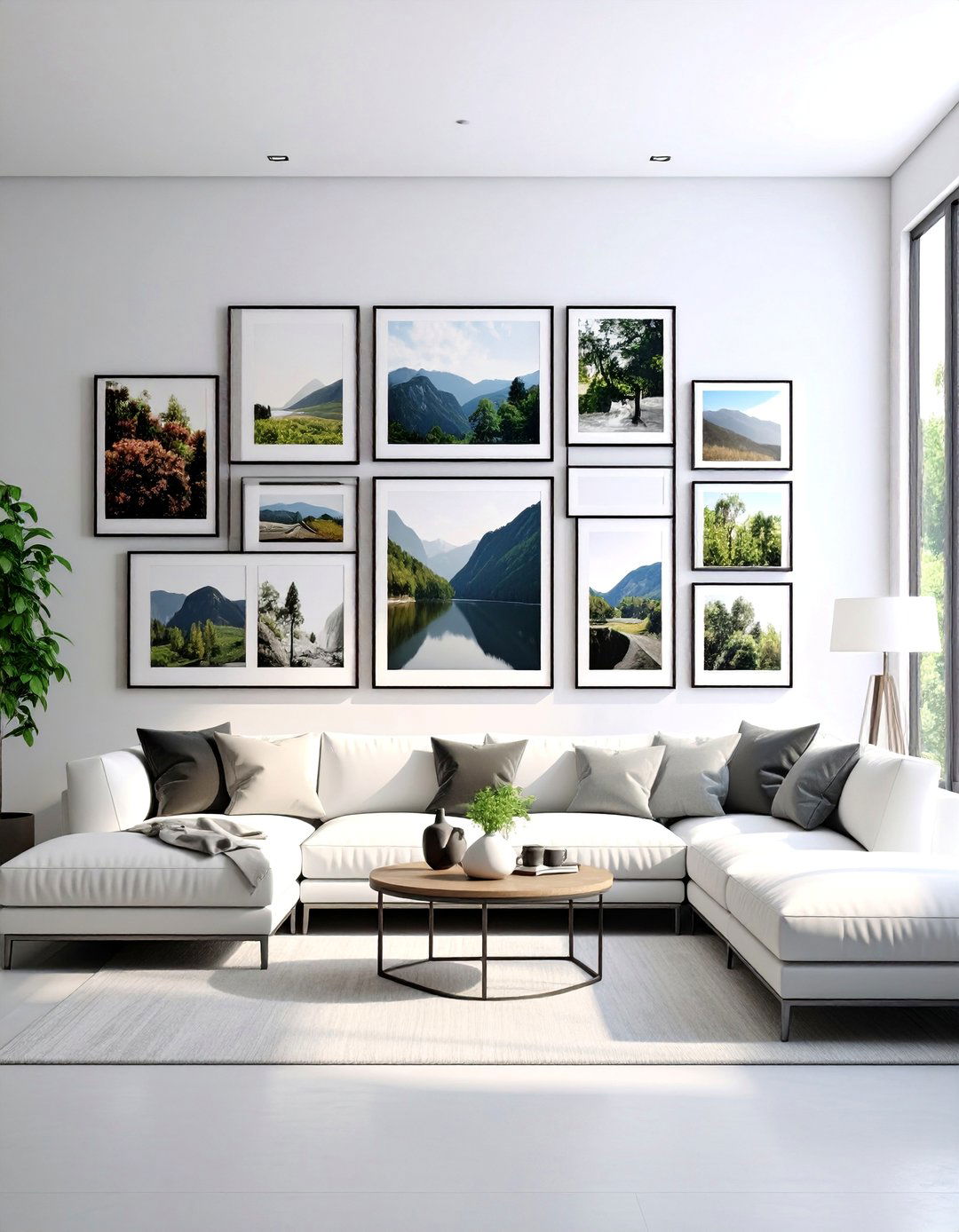 Black and White Photography Gallery Wall - 25 Gallery Wall Ideas