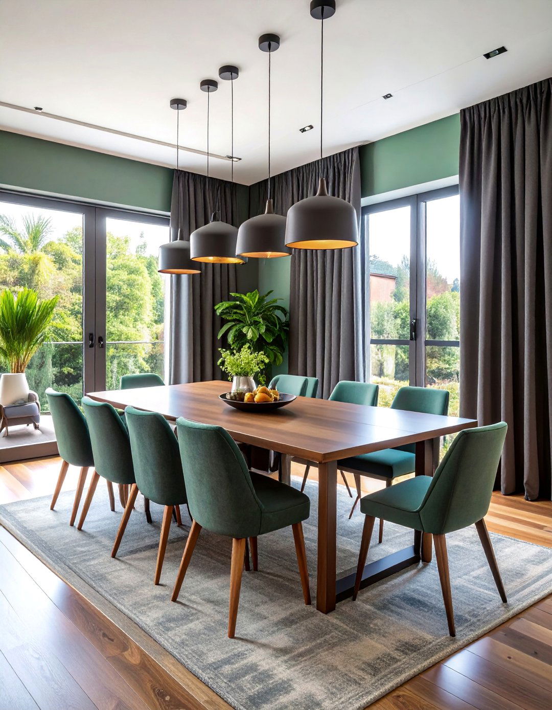 Blackout Dining Room Curtain for Multipurpose Spaces - 25 Dining Room Curtain Ideas