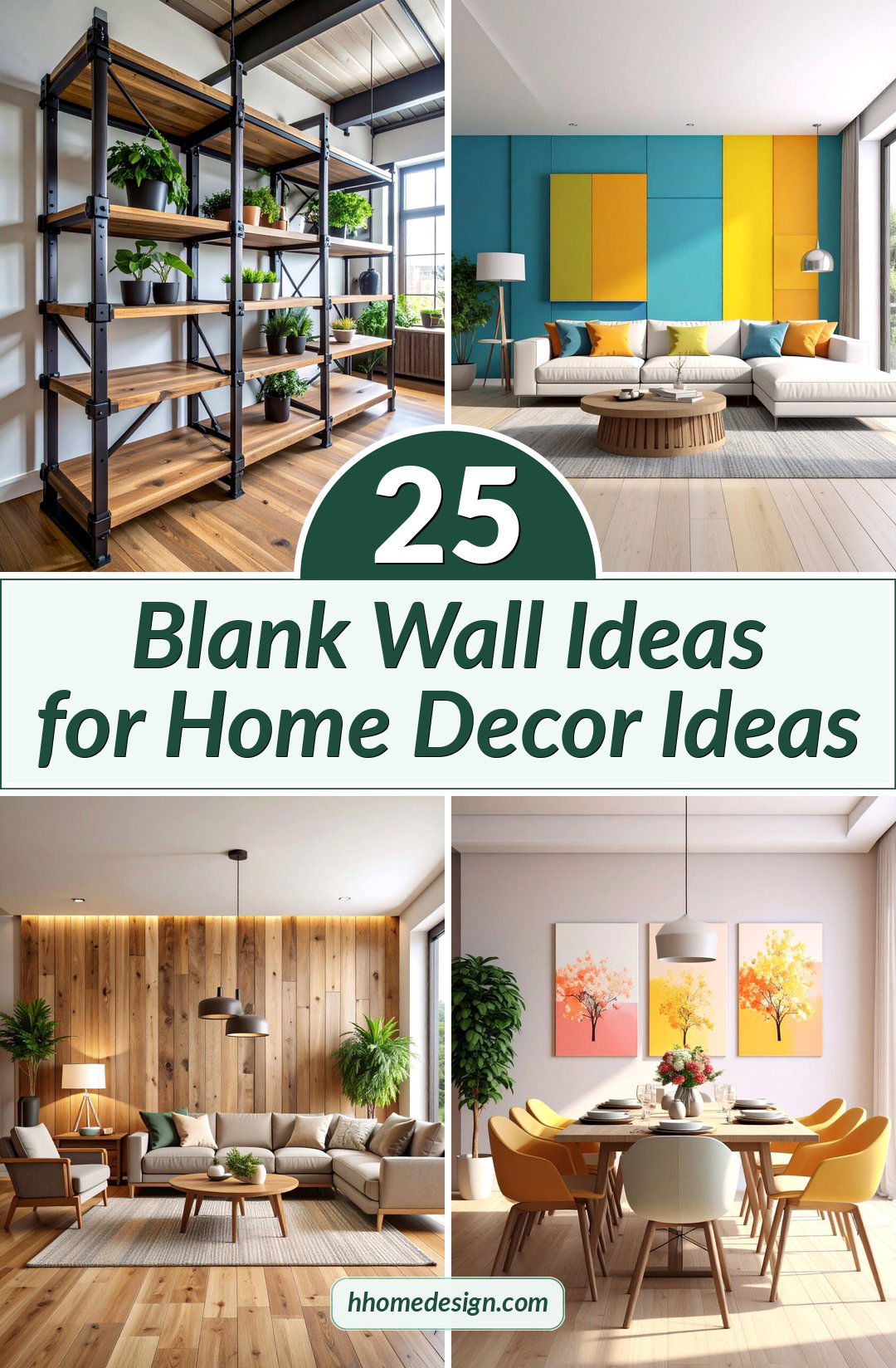 25 Blank Wall Ideas for Home Decor Ideas