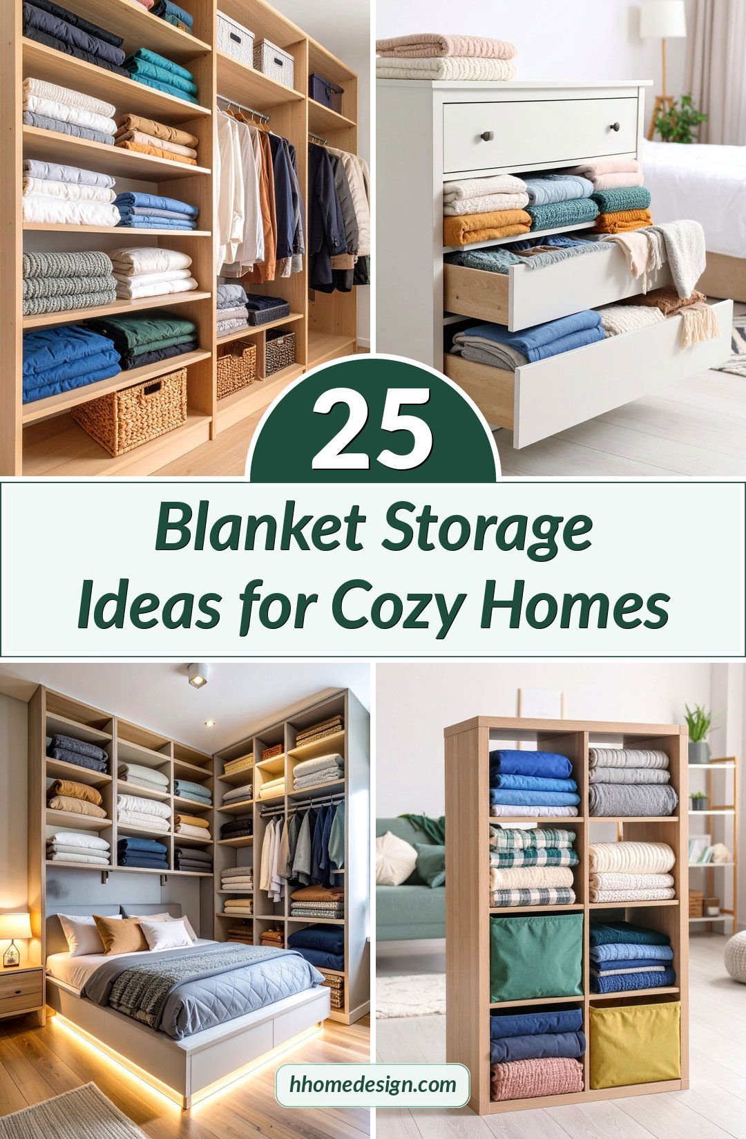 25 Blanket Storage Ideas for Cozy Homes