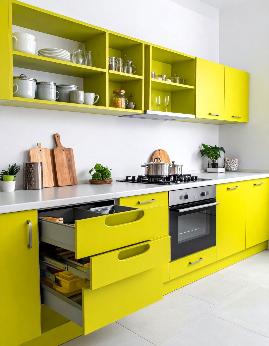 Blind Corner Pull Out System - 25 Corner Cabinet Ideas