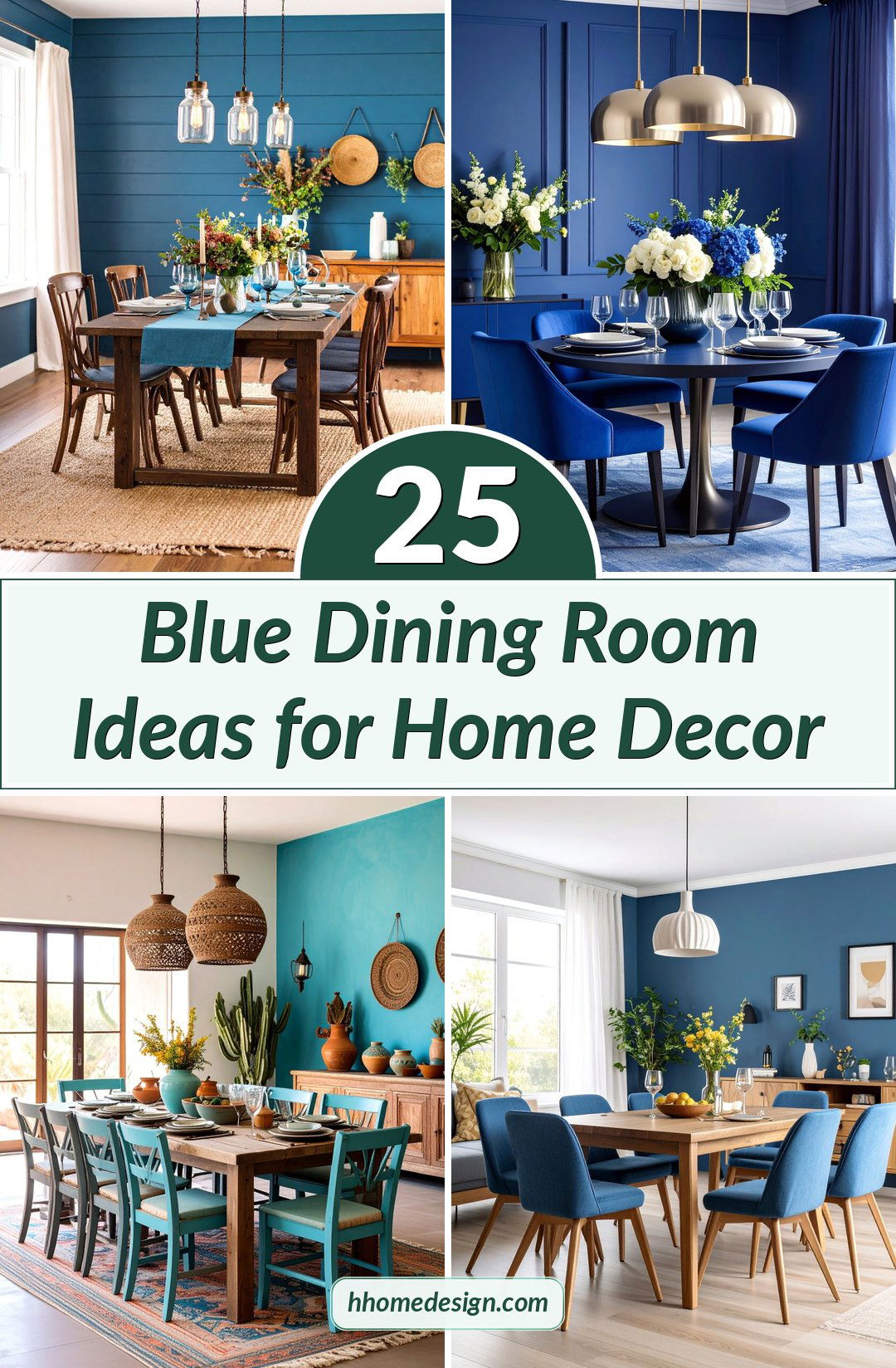 25 Blue Dining Room Ideas for Home Decor