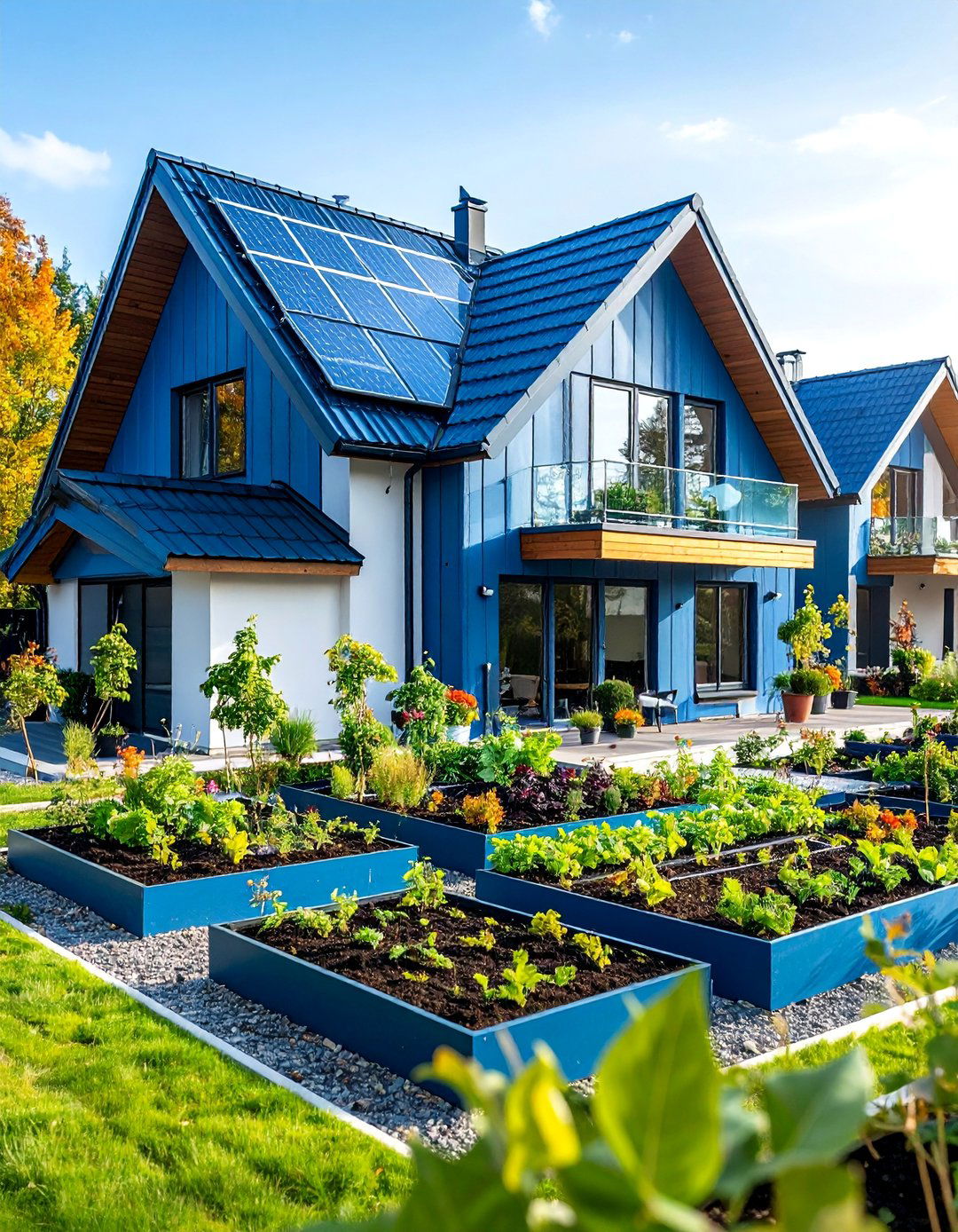 Blue Green Roof Stormwater Management House - 25 Houses With Green Roofs