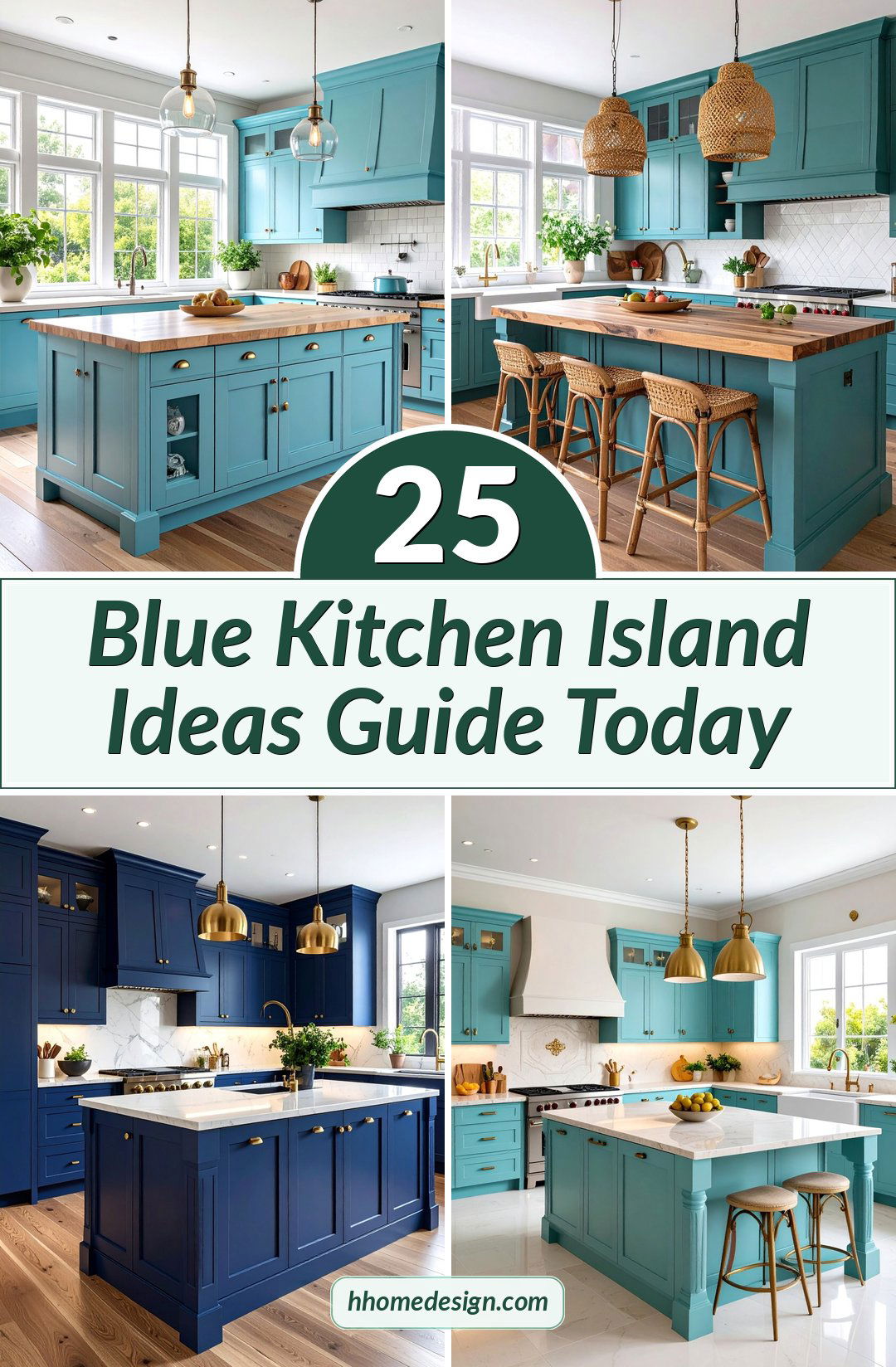 25 Blue Kitchen Island Ideas Guide Today