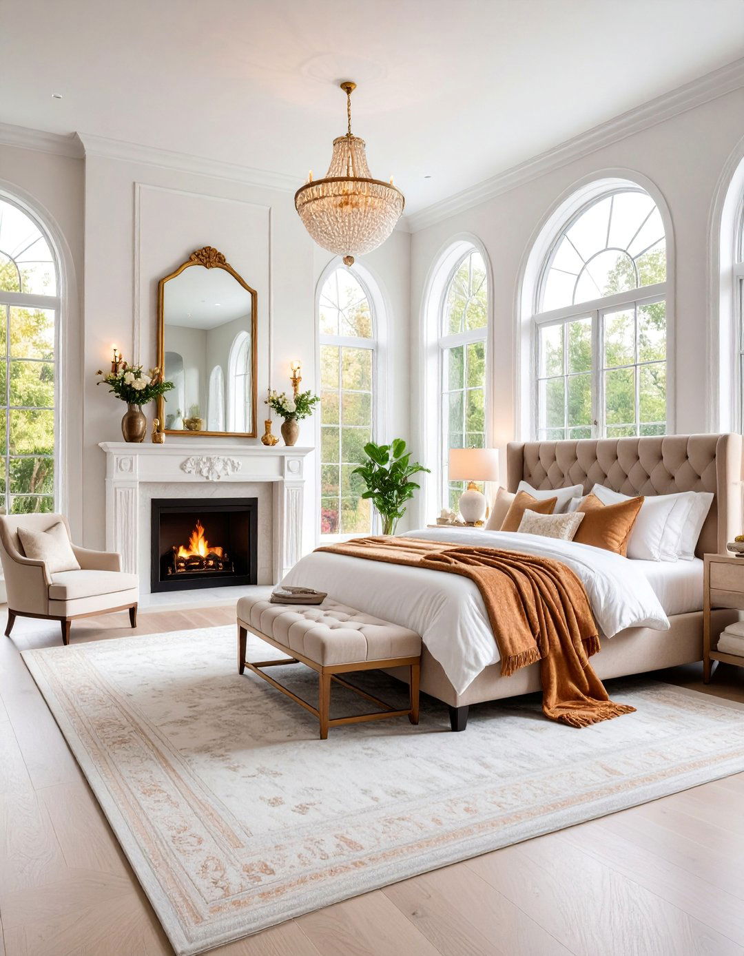 Blue and Beige Master Suite Bedroom - 25 blue and beige bedroom ideas