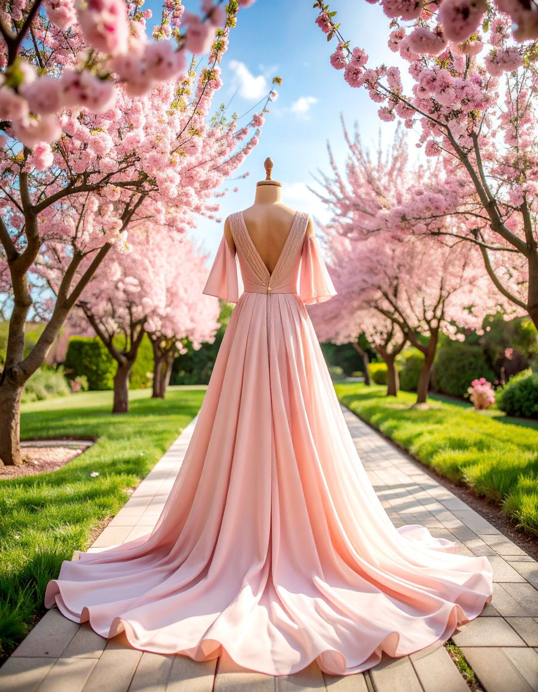 Blush Pink Wrap Dress with Delicate Details - 25 Guest Wedding Outfit Ideas