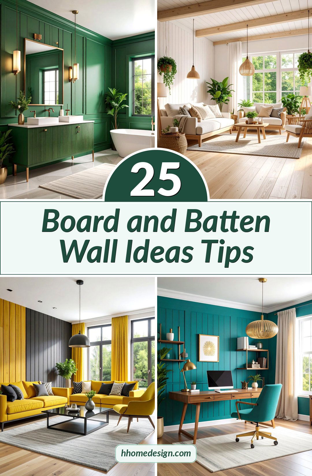 25 Board and Batten Wall Ideas Tips