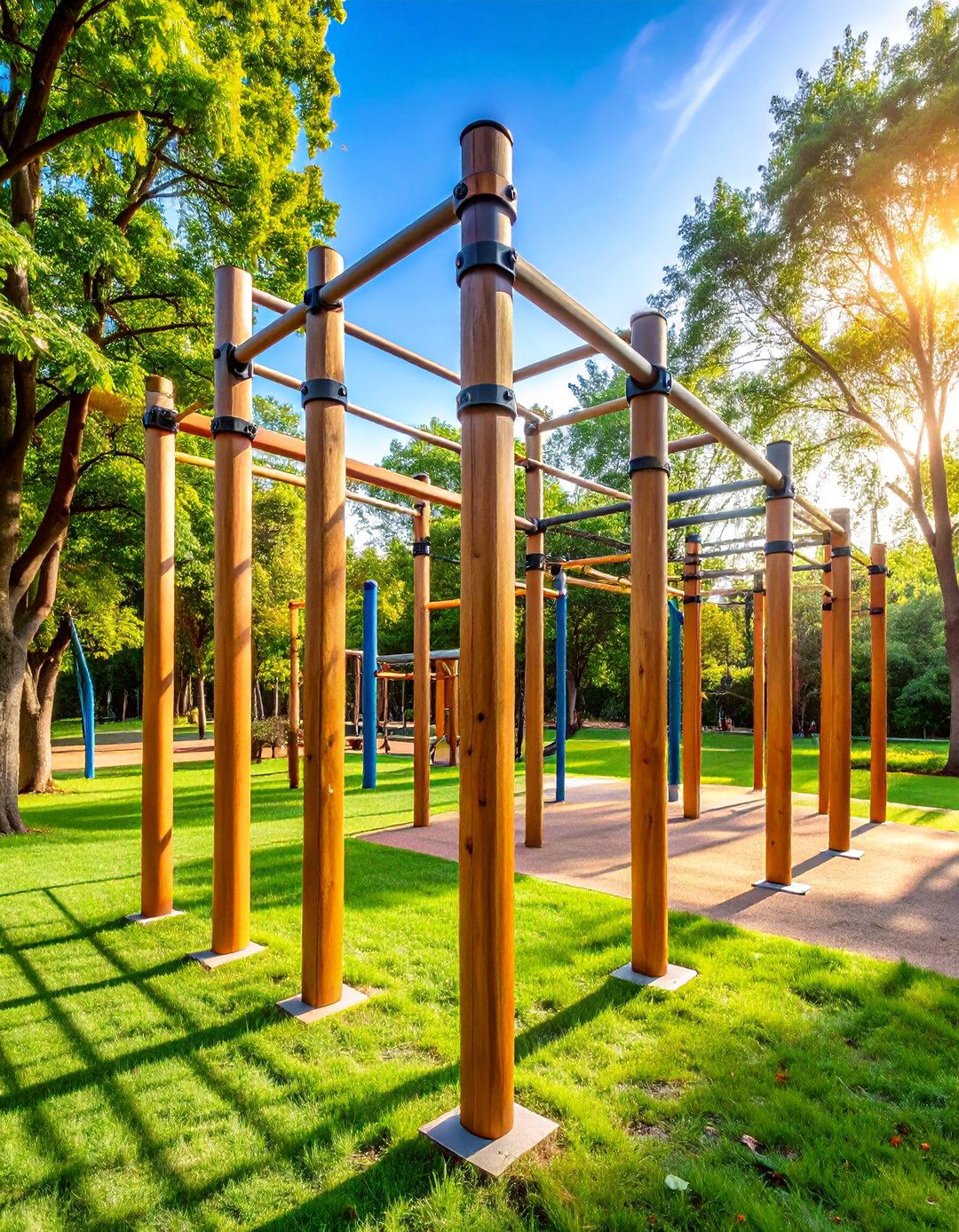 Bodyweight Calisthenics Park - 25 Outdoor Gym Ideas