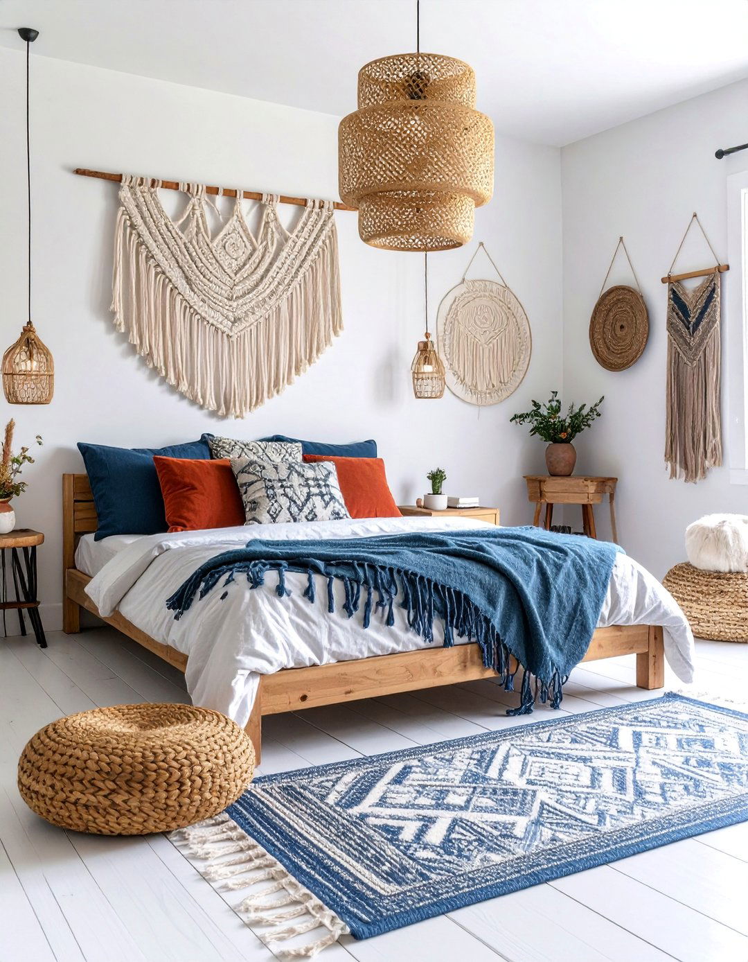 Bohemian Coastal Hideaway Bedroom - 25 Cape Cod Upstairs Bedroom Ideas
