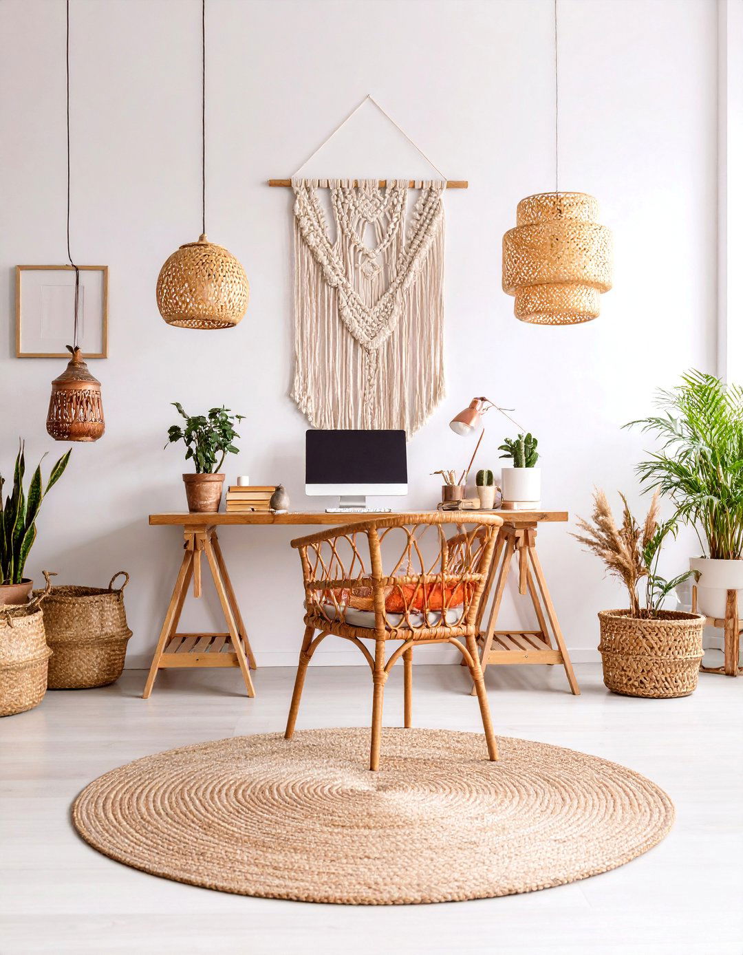 Bohemian Creative Content Space - 25 Content Creator Room Ideas