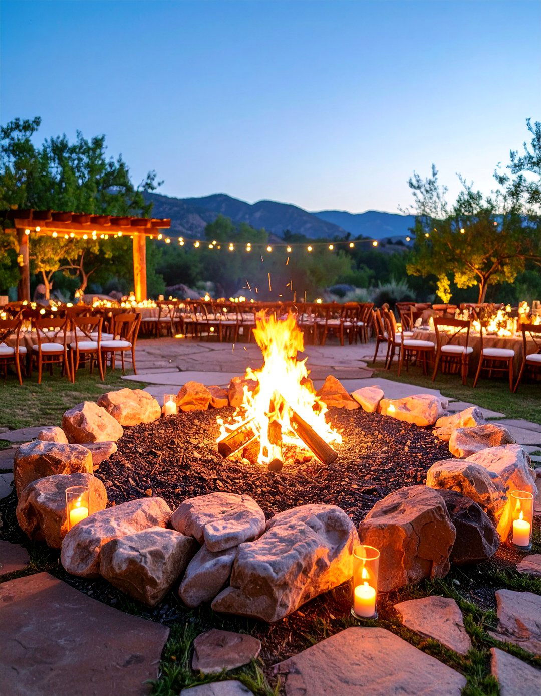 Bohemian Fire and Earth Wedding with Elemental Themes - 25 boho wedding ideas