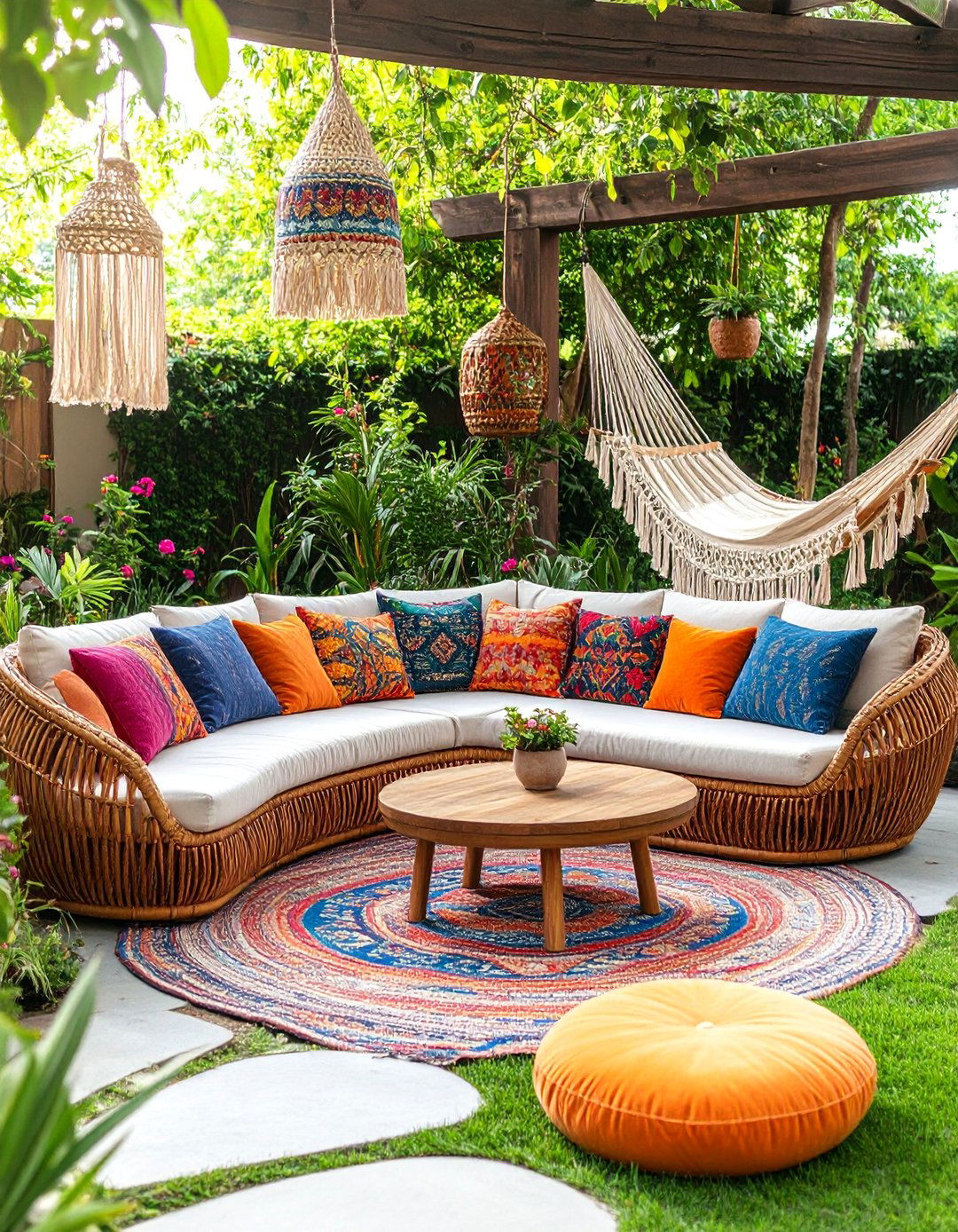 Bohemian Garden Retreat - 25 Outdoor Decor Ideas