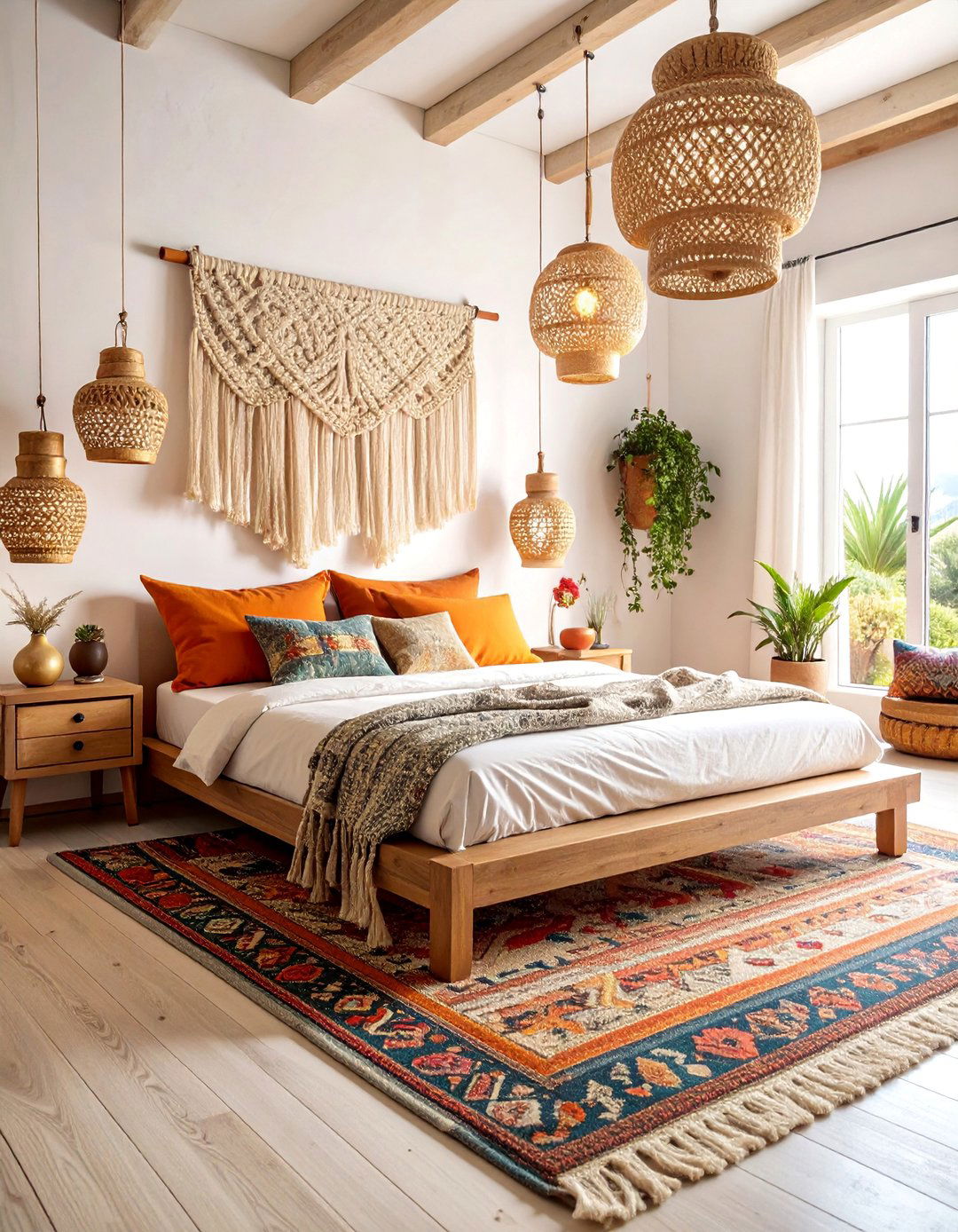 Bohemian Greek Fusion Bedroom - 25 Greek Bedroom Design Ideas