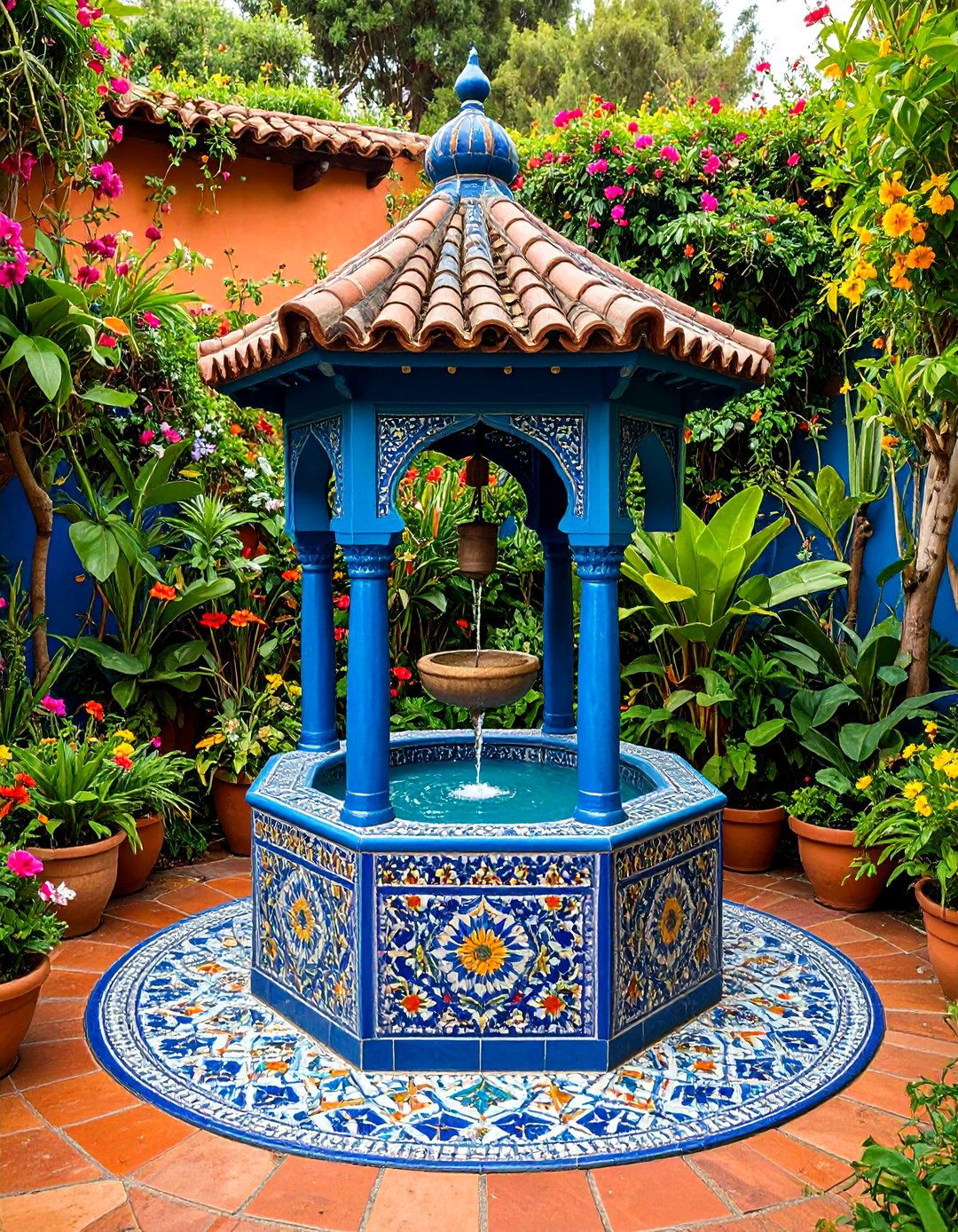 Bohemian Gypsy Wishing Well - 25 Outdoor Wishing Well Garden Ideas