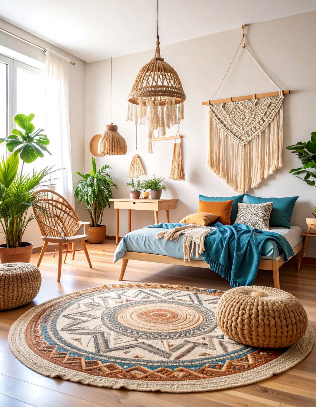 Bohemian Minimalist Dorm Fusion - 25 Minimalist Dorm Room Ideas