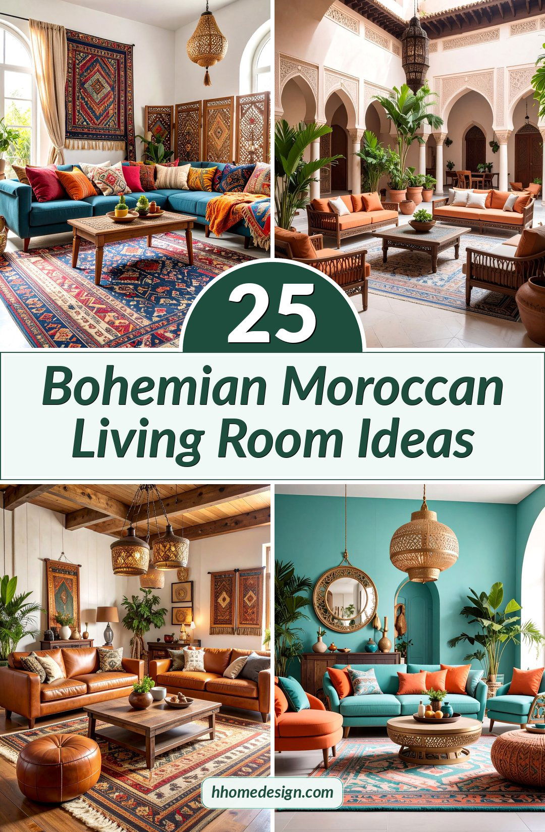 25 Bohemian Moroccan Living Room Ideas