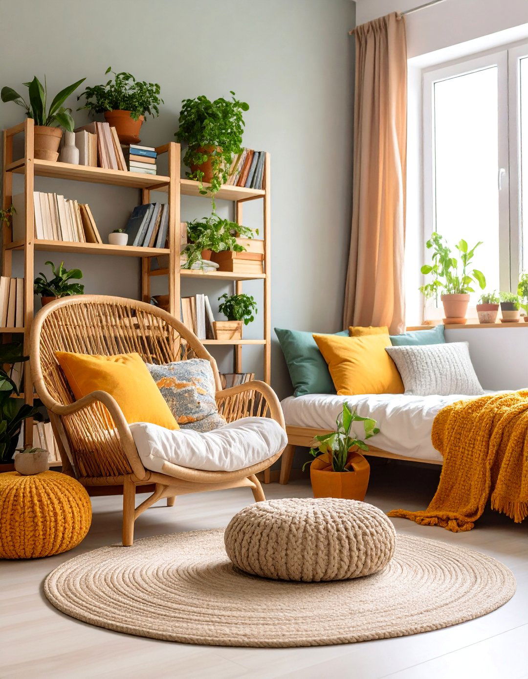 Bohemian Reading Nook Bedroom - 25 Boho Teen Bedroom Ideas