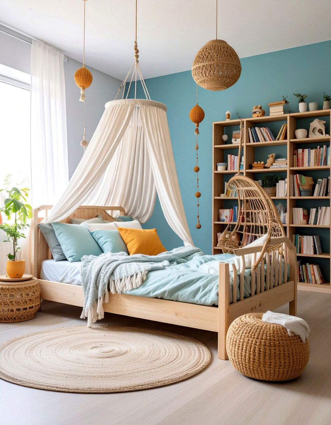 Bohemian Reading Nook Toddler Room - 25 Boho Toddler Room Ideas