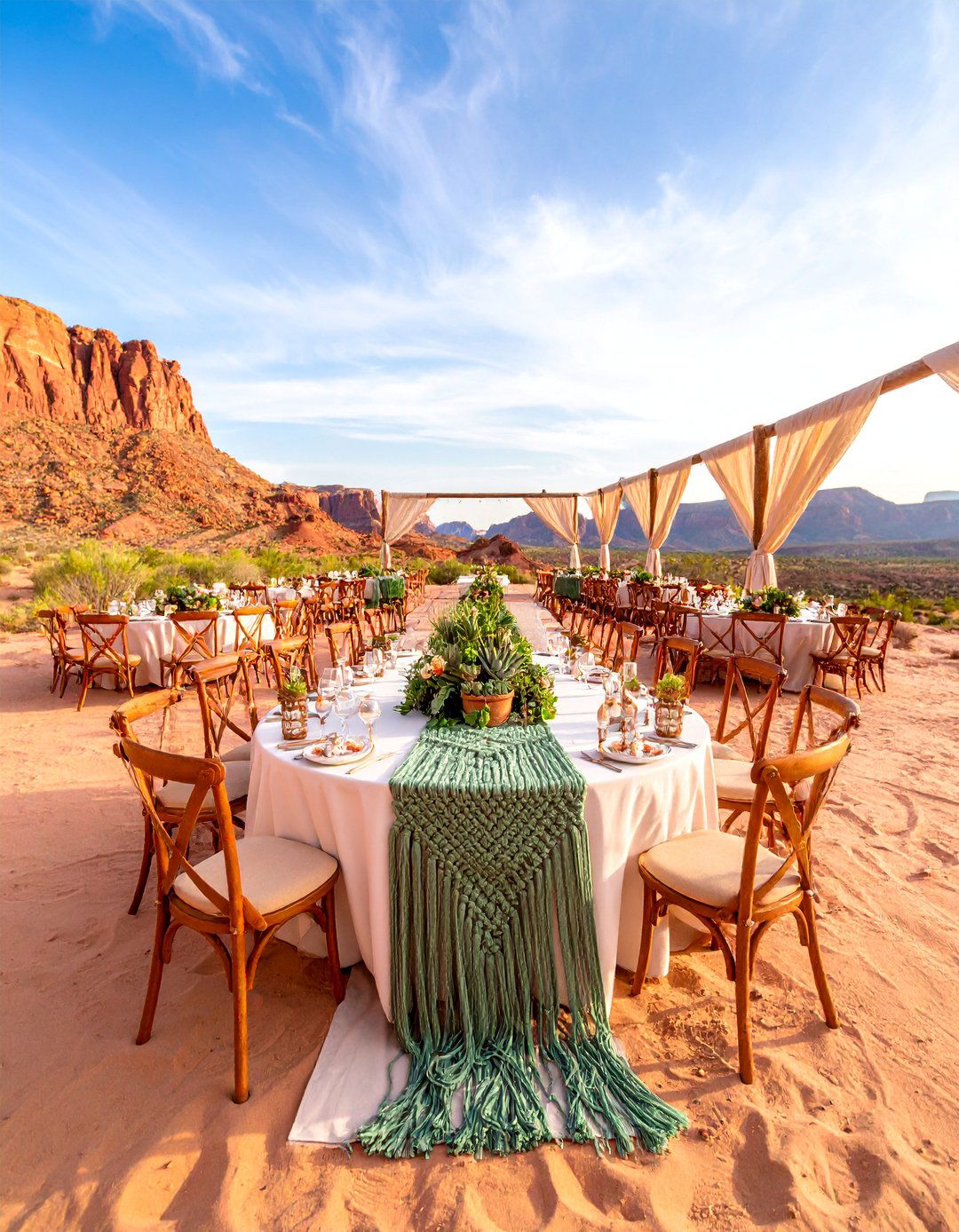 Bohemian Sage Green and Terracotta Desert Wedding - 25 Sage Green Wedding Ideas