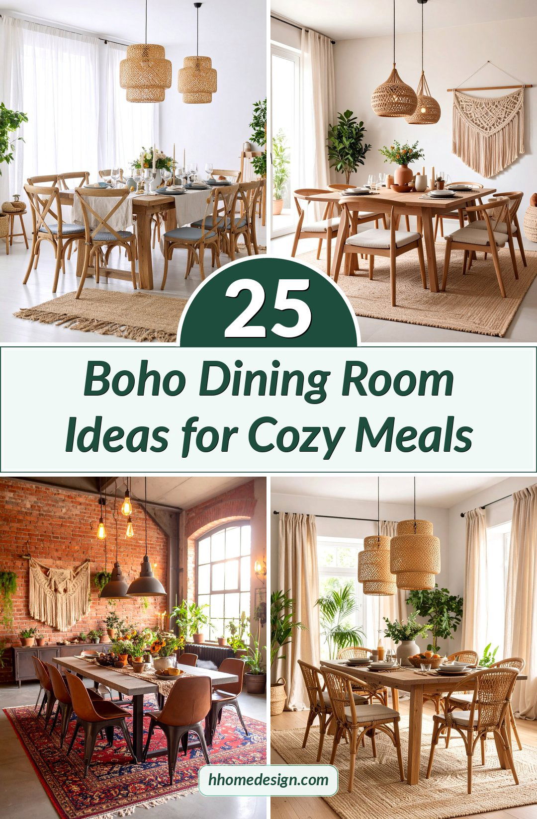 25 Boho Dining Room Ideas for Cozy Meals