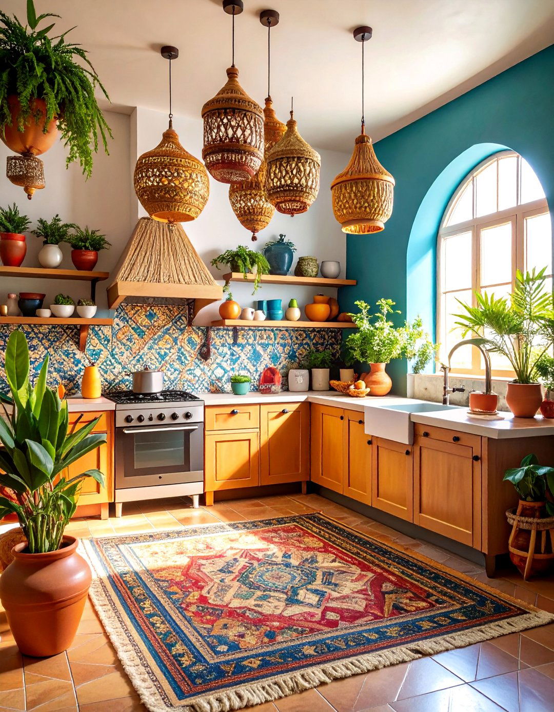 Boho Maximalist Eclectic Kitchen - 25 Maximalist Kitchen Decor Ideas