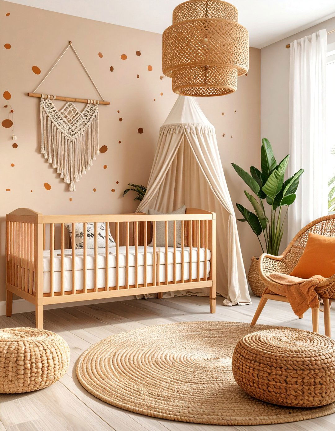 Boho Safari Adventure Nursery - 25 Whimsical Nursery Ideas