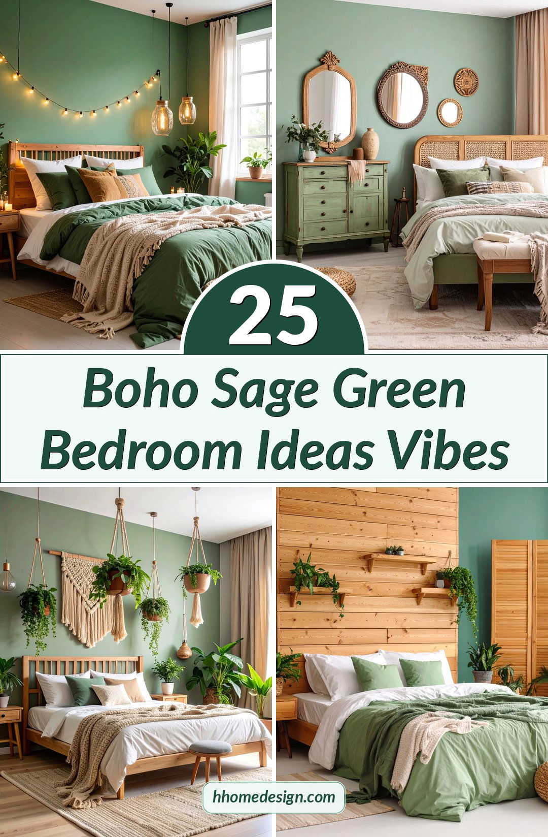 25 Boho Sage Green Bedroom Ideas Vibes