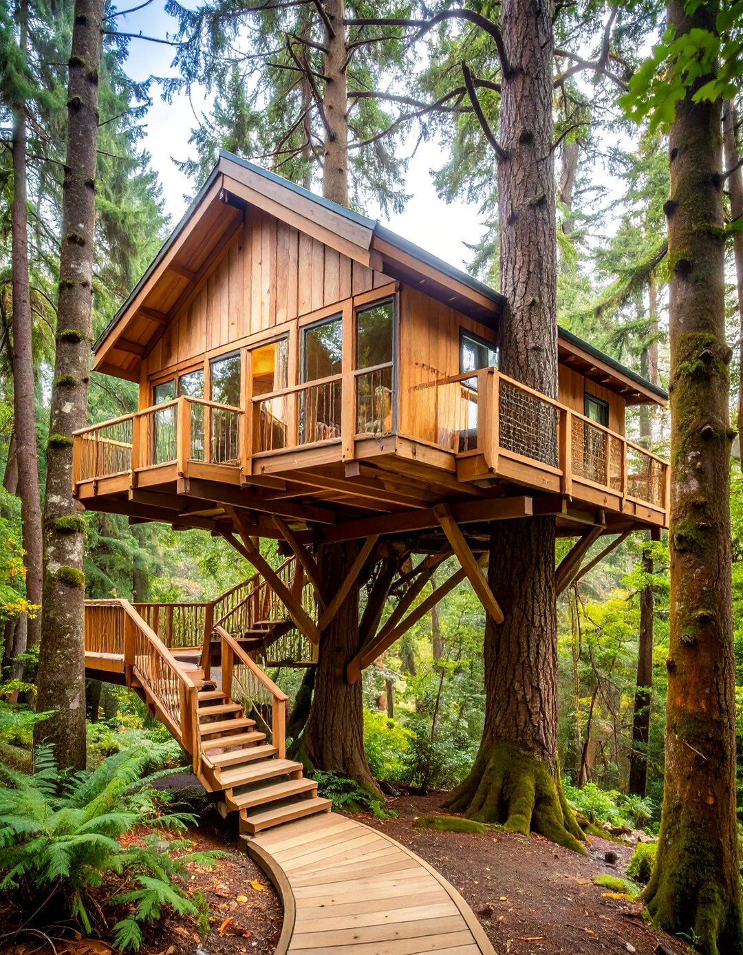Boho Treehouse Inspired Elevated Design - 25 Boho House Exterior Ideas