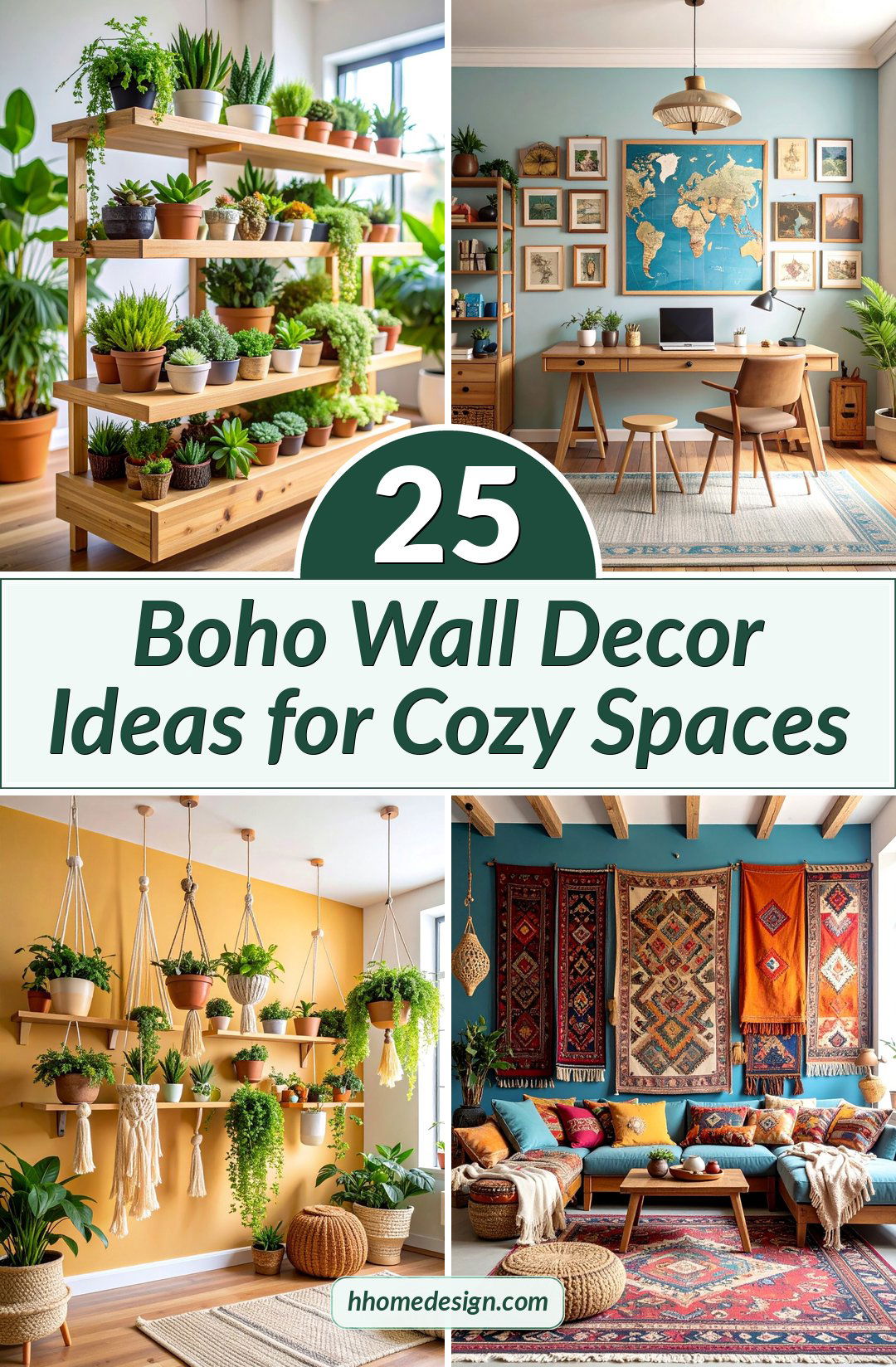 25 Boho Wall Decor Ideas for Cozy Spaces