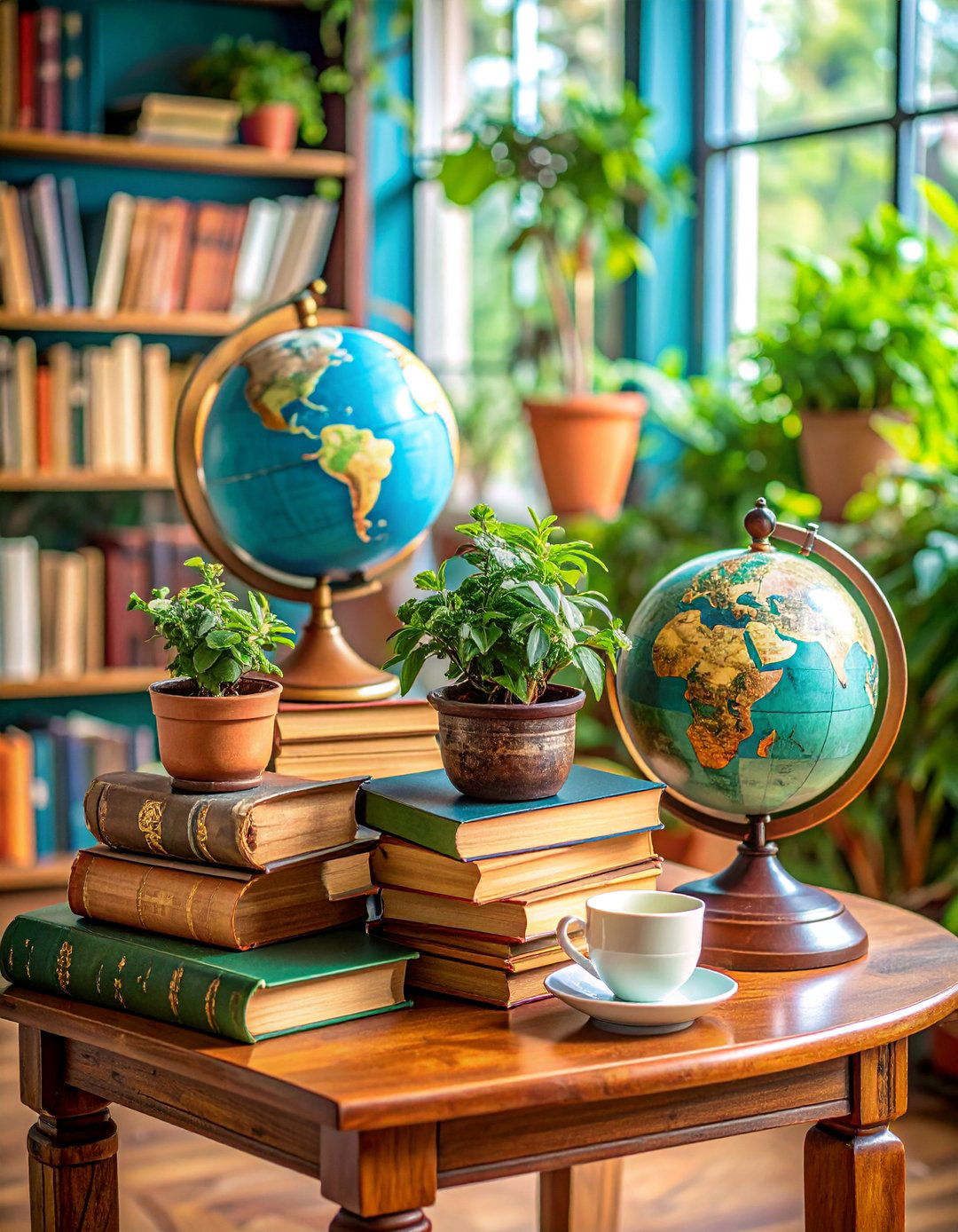 Book Lovers Literary Theme Centerpiece - 25 Graduation Centerpiece Ideas