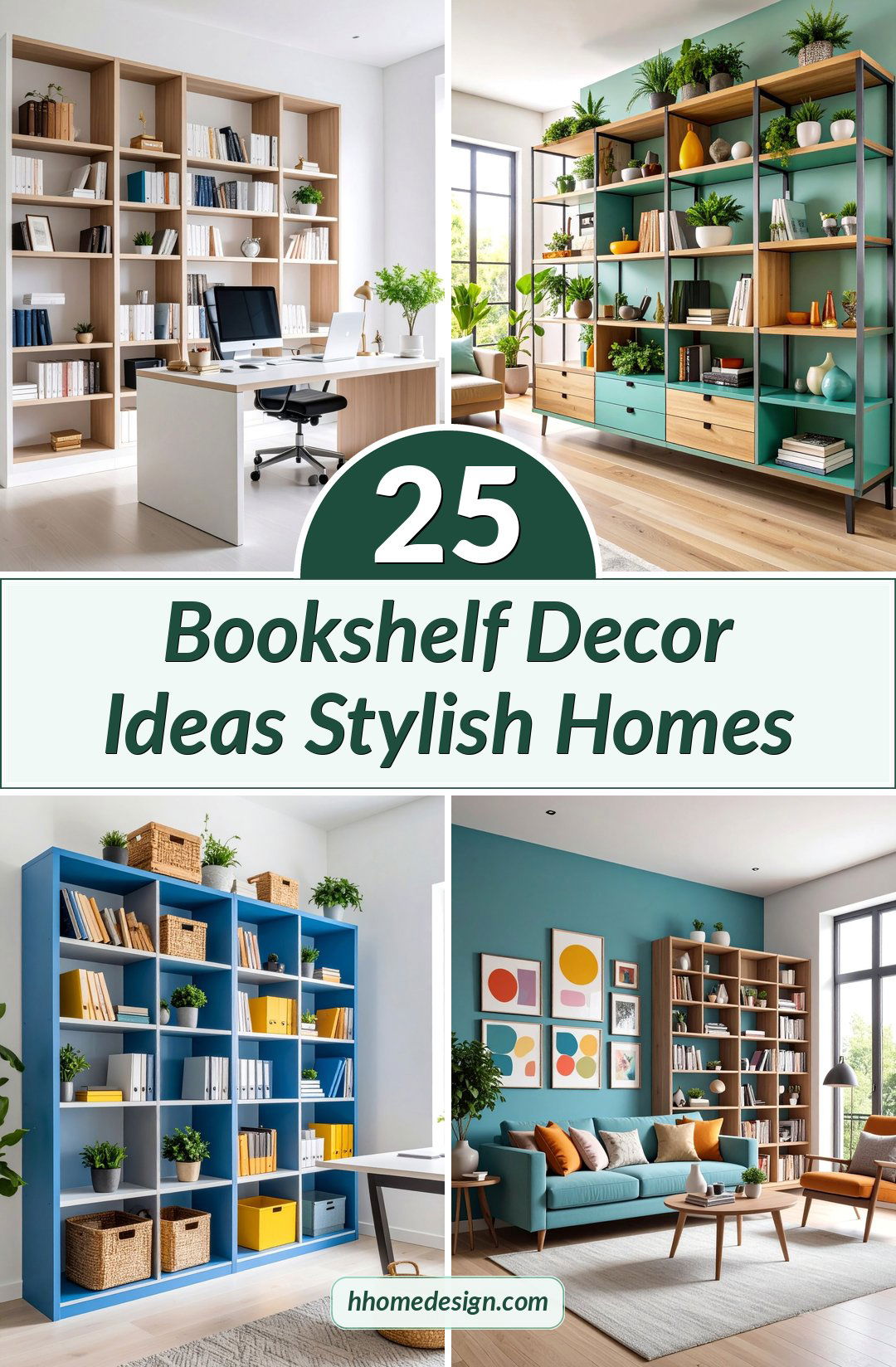 25 Bookshelf Decor Ideas Stylish Homes