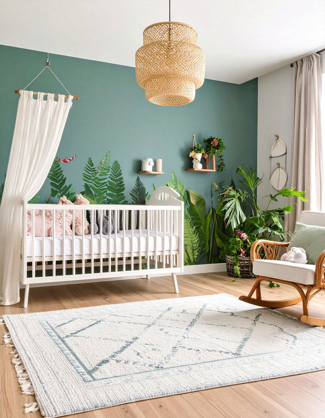 Botanical Garden Baby Girl Nursery - 25 Baby Girl Nursery Ideas