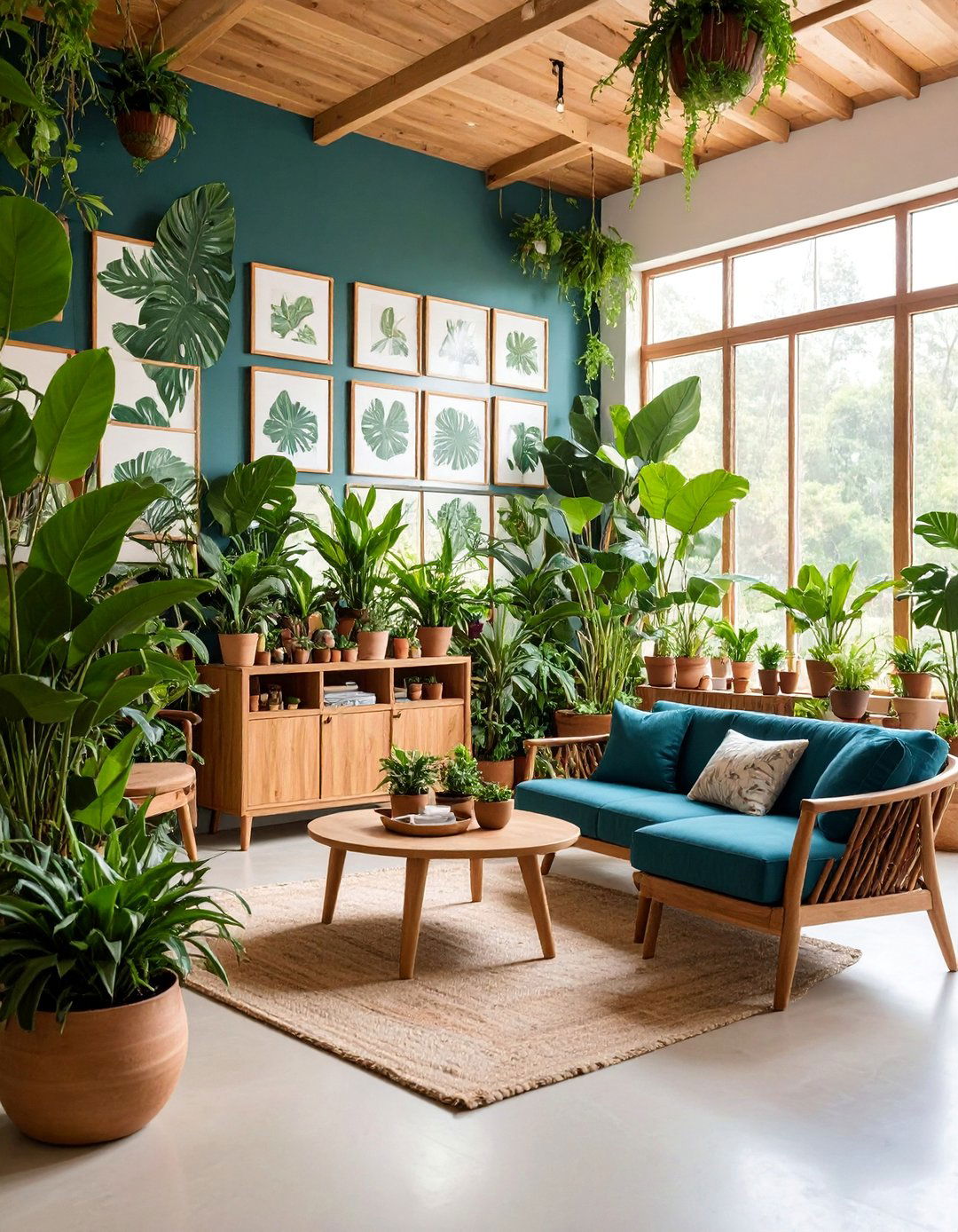 Botanical Garden Nursery with Natural Elements - 25 Whimsical Nursery Ideas
