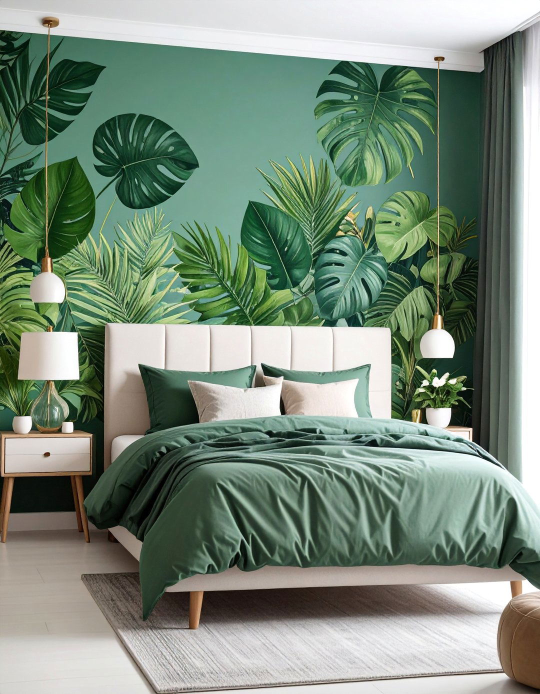 Botanical Mural Wall Art - 25 Wall Covering Ideas