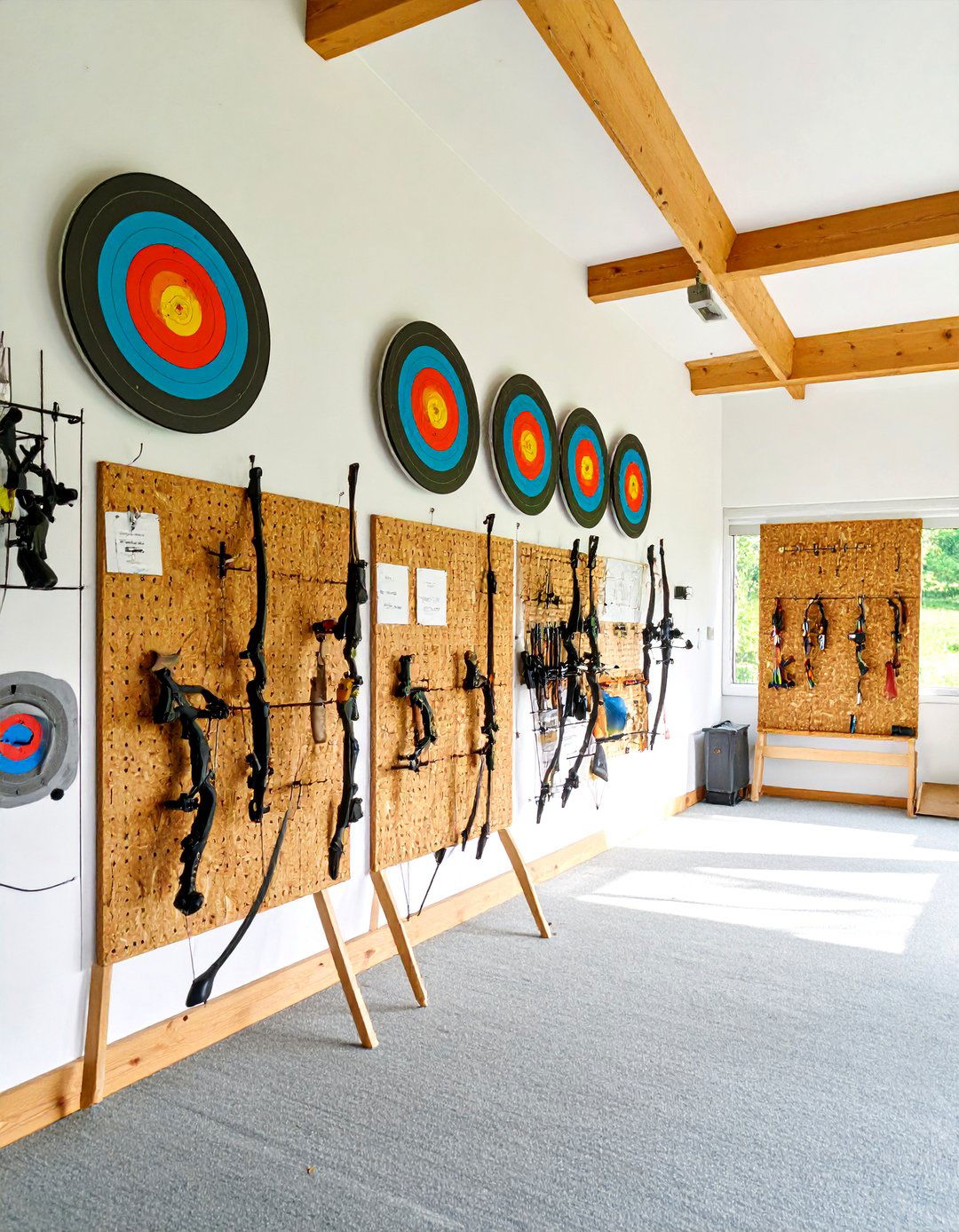 Bow Hunters Archery Workshop and Display - 25 Hunting Man Cave Ideas